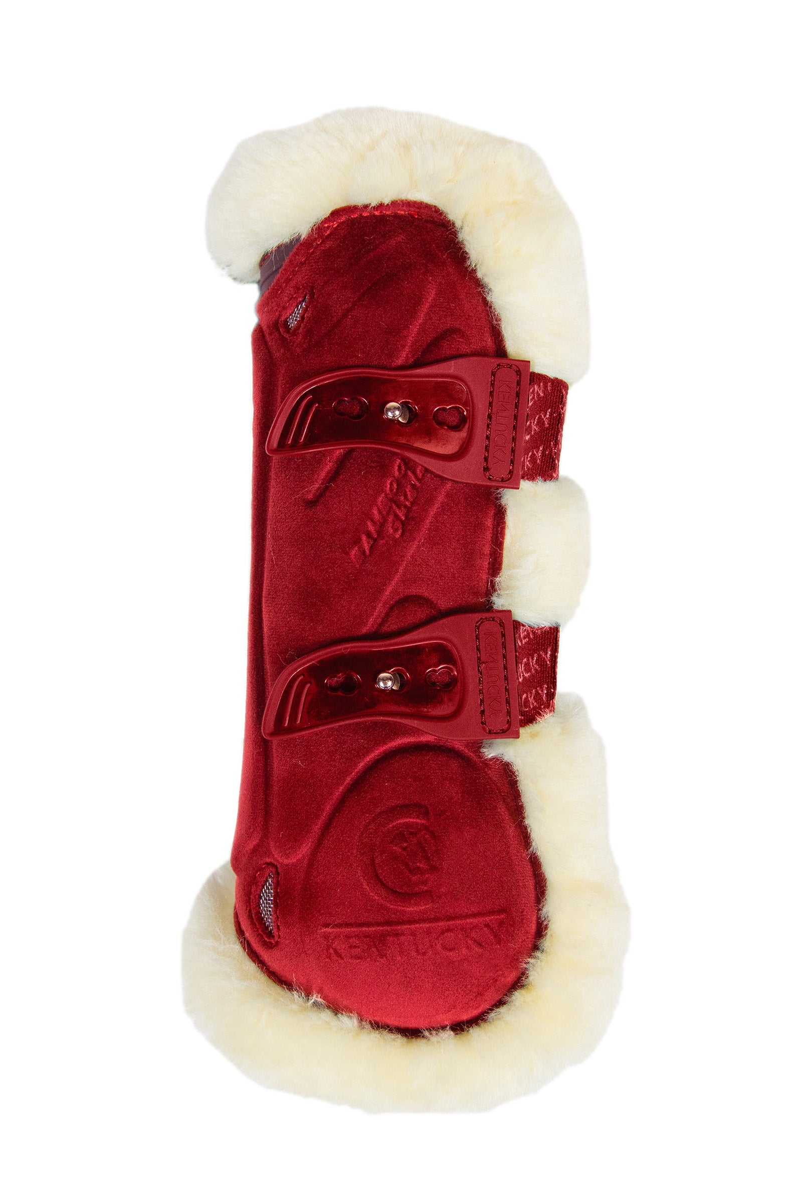 Kentucky Horsewear Vegan Sheepskin Bamboo Elastic Velvet Tendon Boots Leg Protection & Hoof Protection for Horses