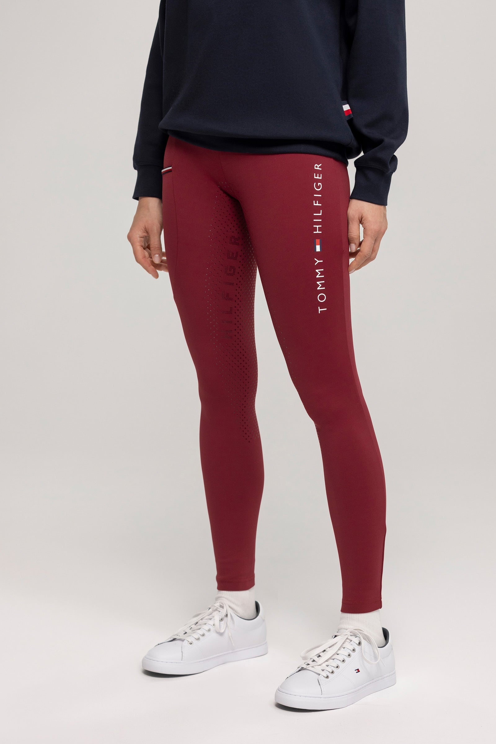 Tommy Hilfiger Equestrian Elmira Ridign winterlegging voor dames met volledige grip Womens Breeches