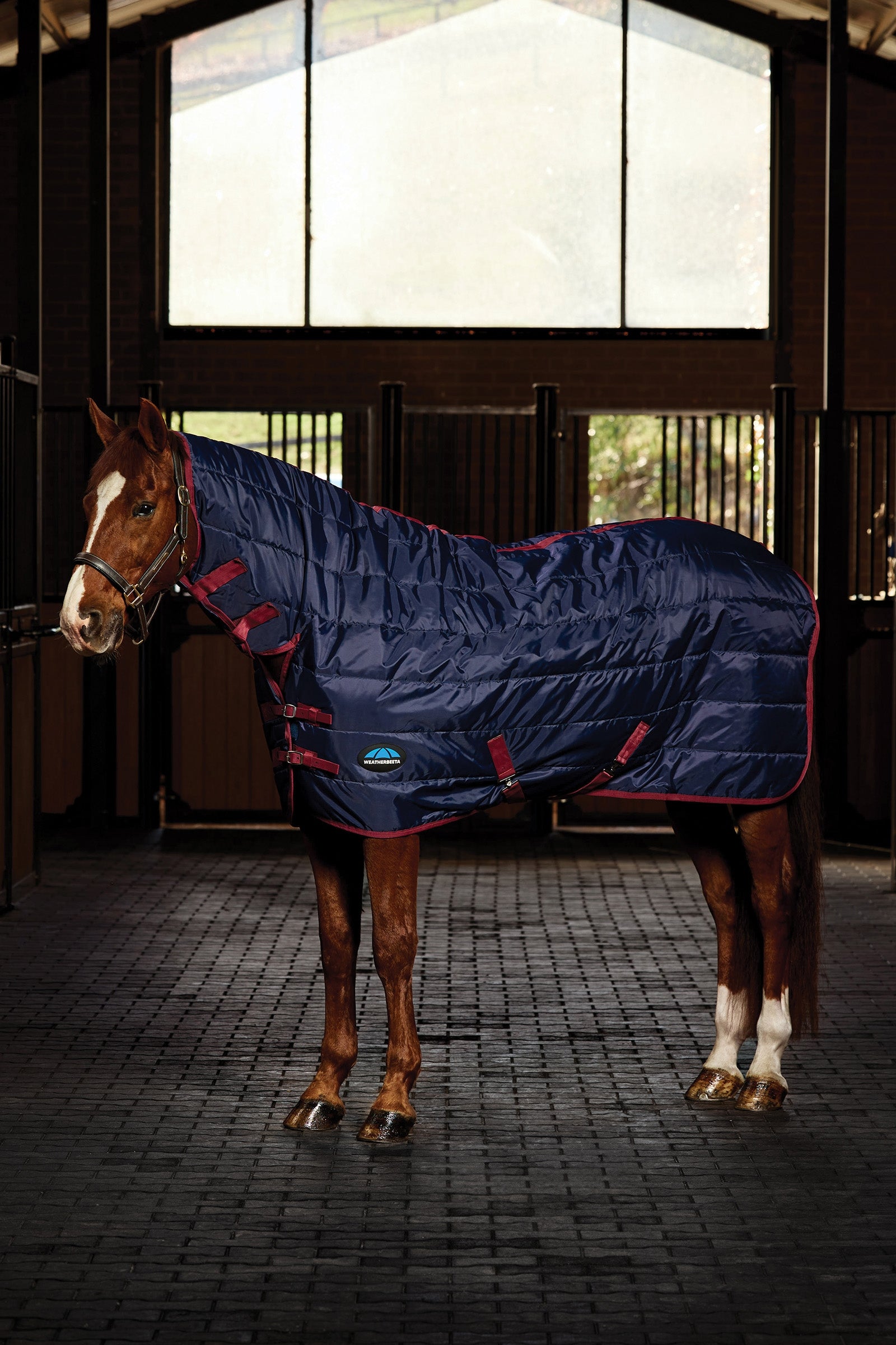 Weatherbeeta ComFiTec 210D Channel Quilt Stable Rug Combo Neck 220G Paardendekens