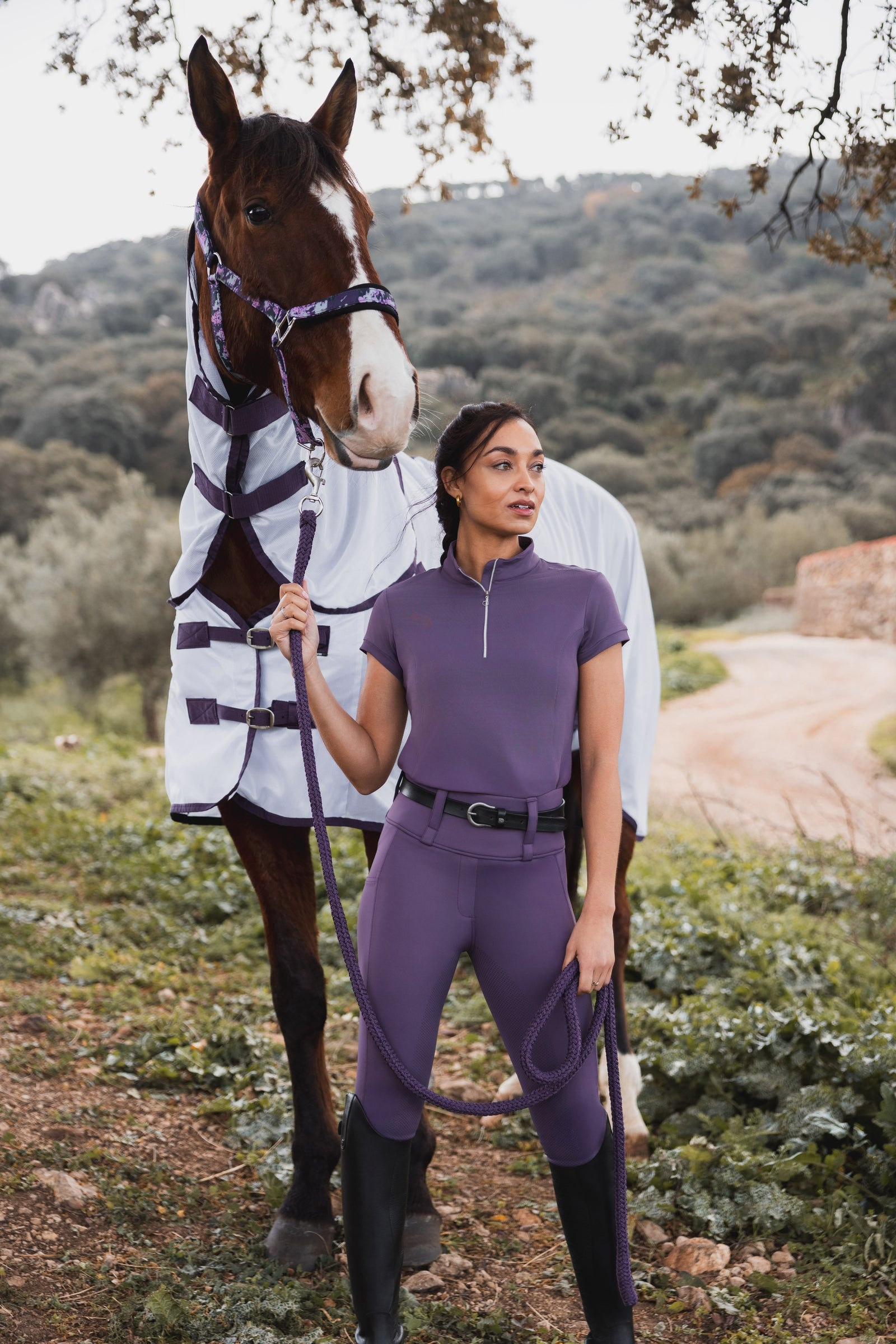 Horze Anya Women´s Full Grip Riding Tights UPF 50+ Womens Breeches