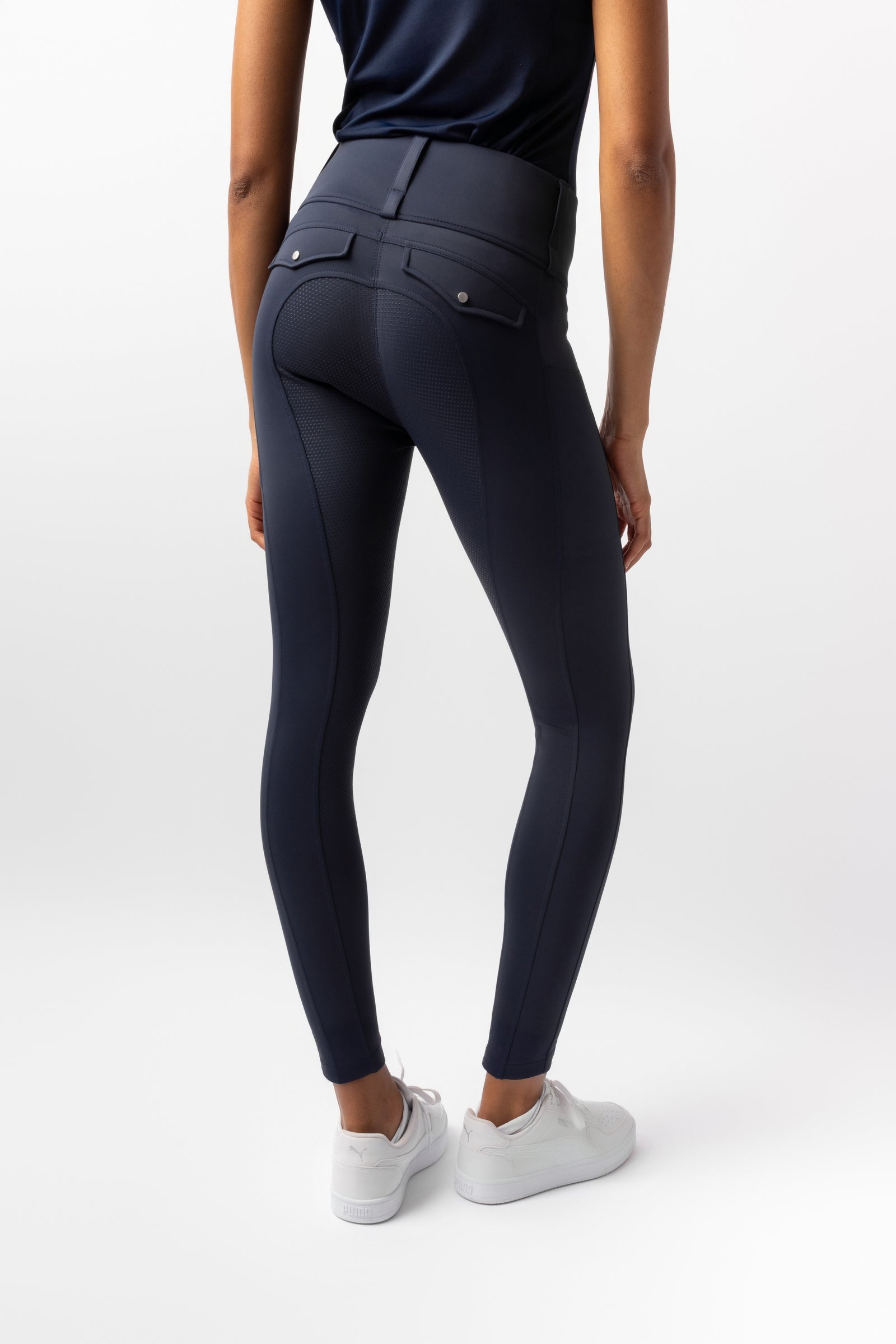 Horze Anya dames rijlegging met fullseat siliconen grip UPF 50+ Womens Breeches