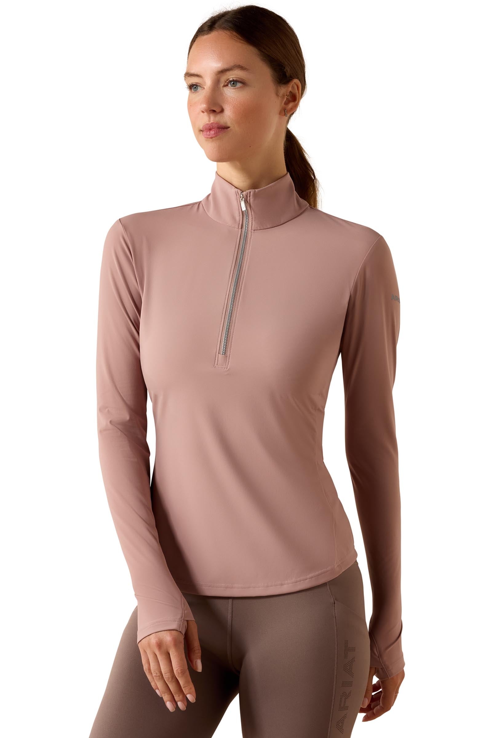 Ariat Women's SolVeil 1/2 Zip Baselayer Dames paardrijkleding
