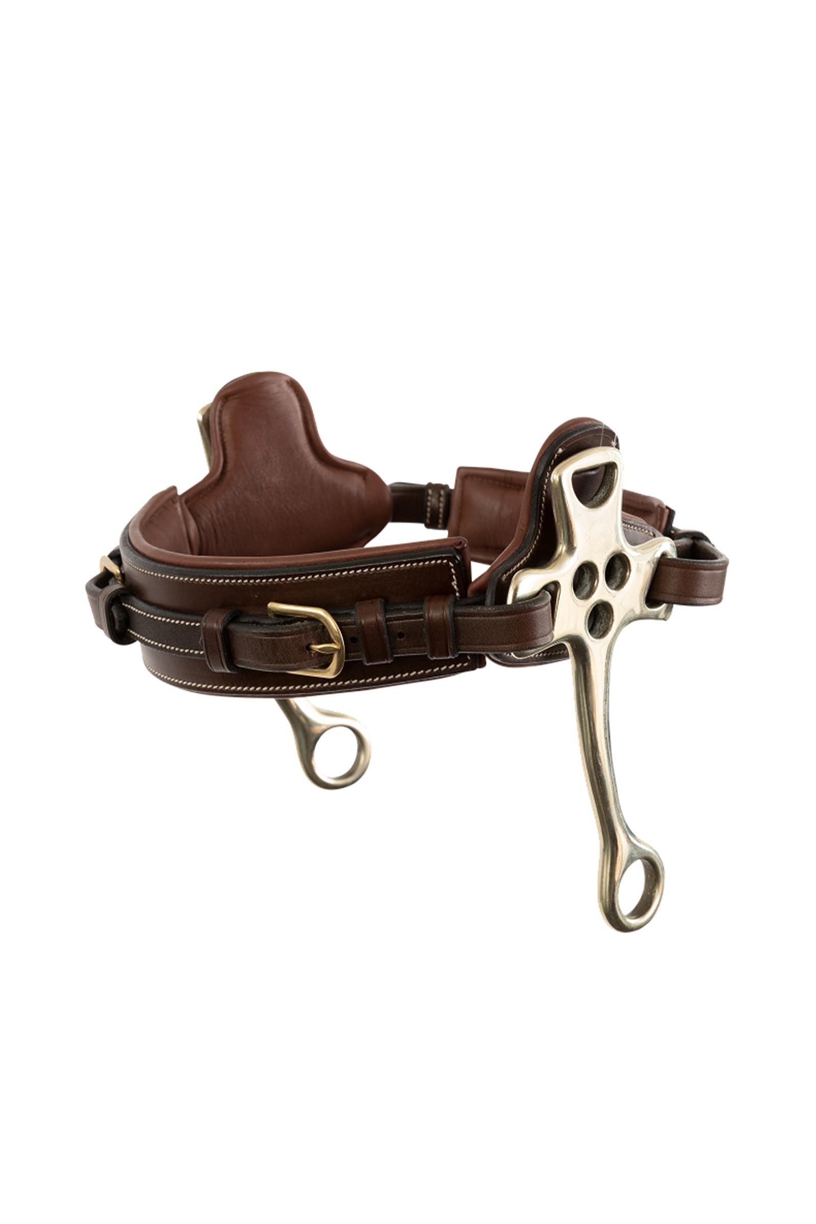 Trust Equestrian Hackamore Noseband with Cheeks 16 Cm Hoofdstellen & Teugels