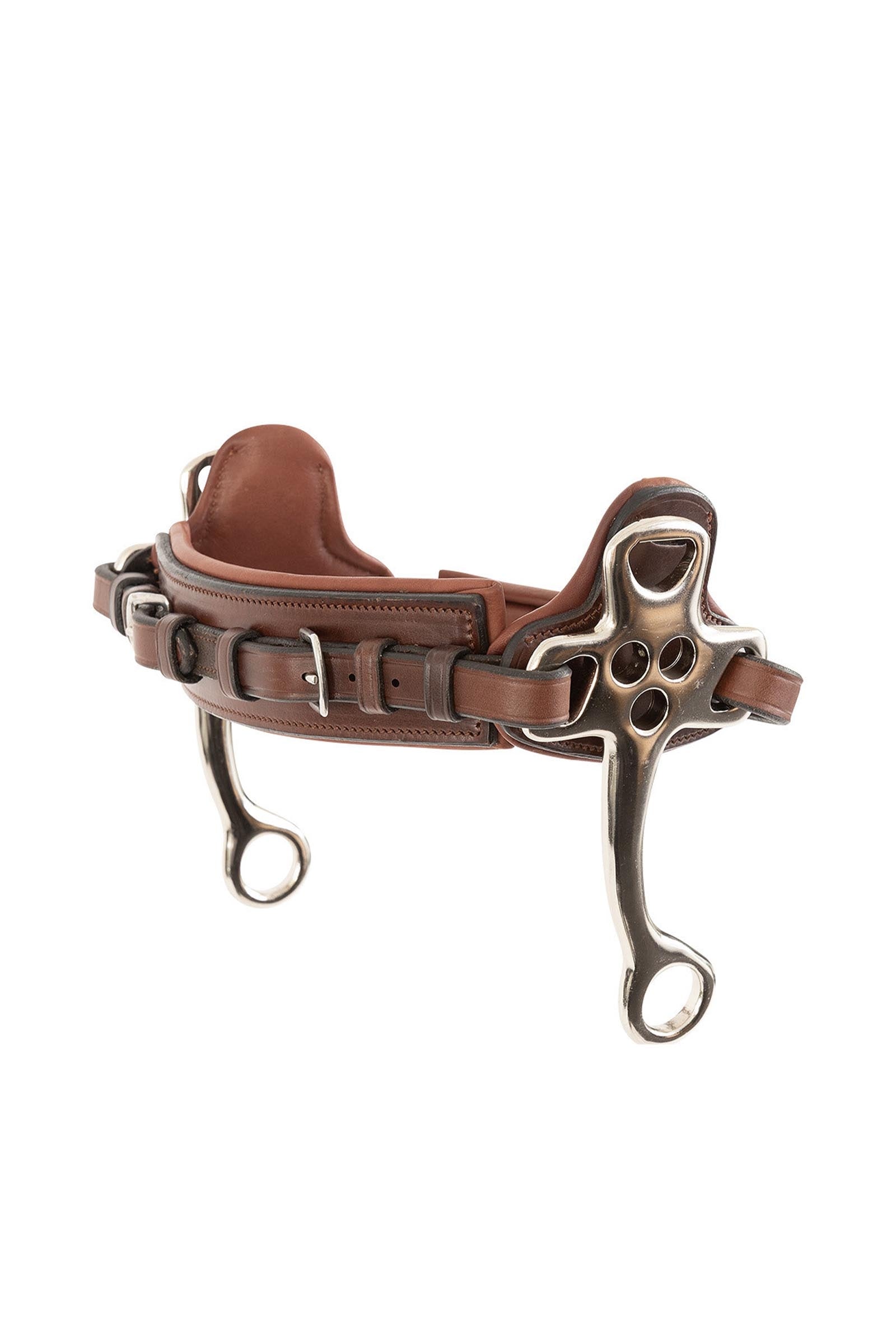 Trust Equestrian Hackamore Noseband with Cheeks 16 Cm Hoofdstellen & Teugels