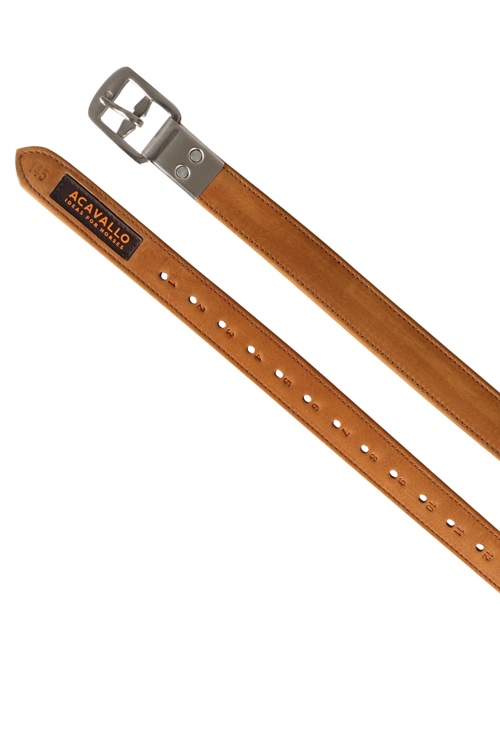 Acavallo Calfskin Stirrup Leathers With Encased Buckle Saddles, Girths & Stirrups