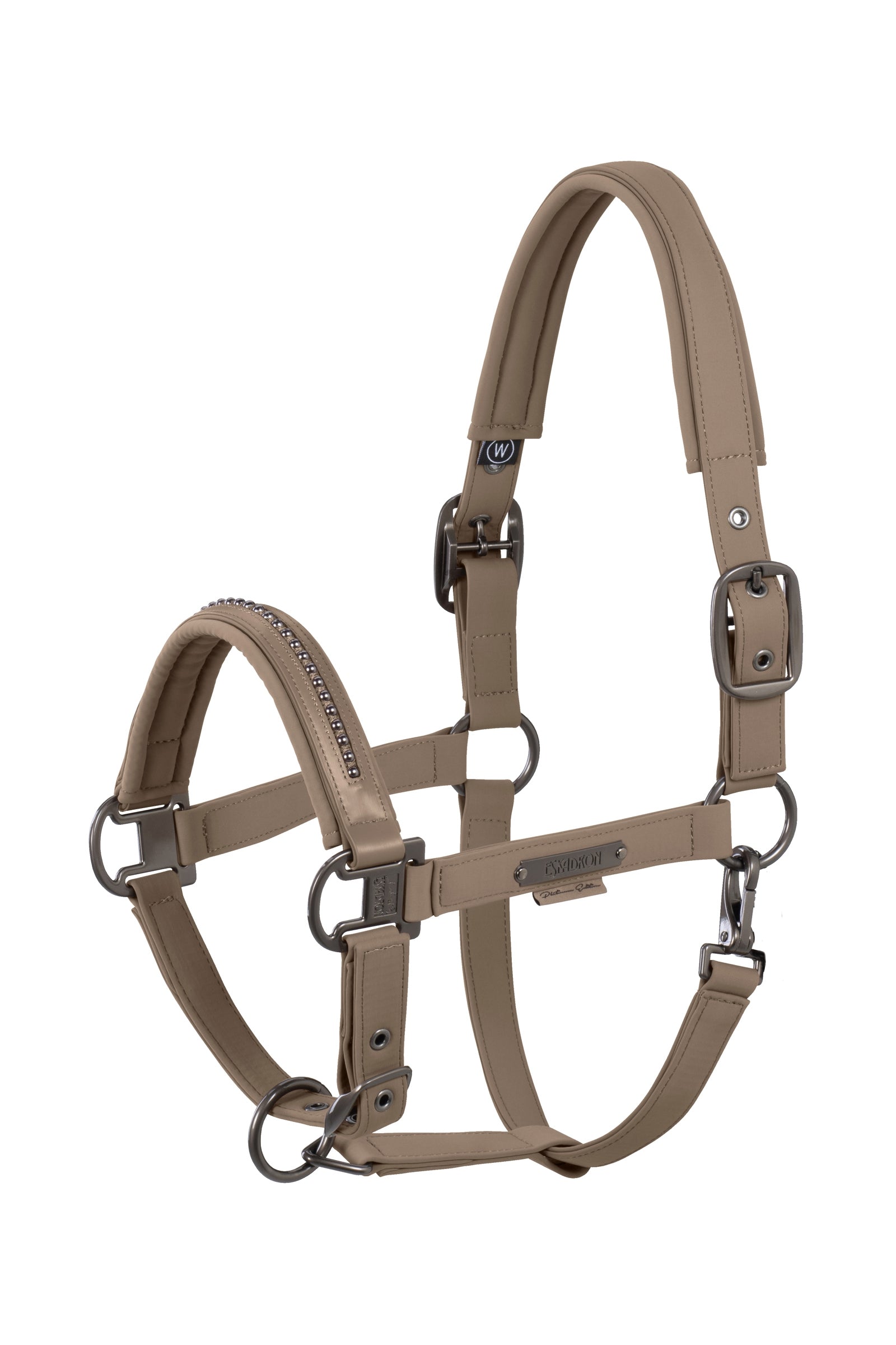 Eskadron Platinum 25 Softshell Pearls Double Pin Headcollar Halters & Leads
