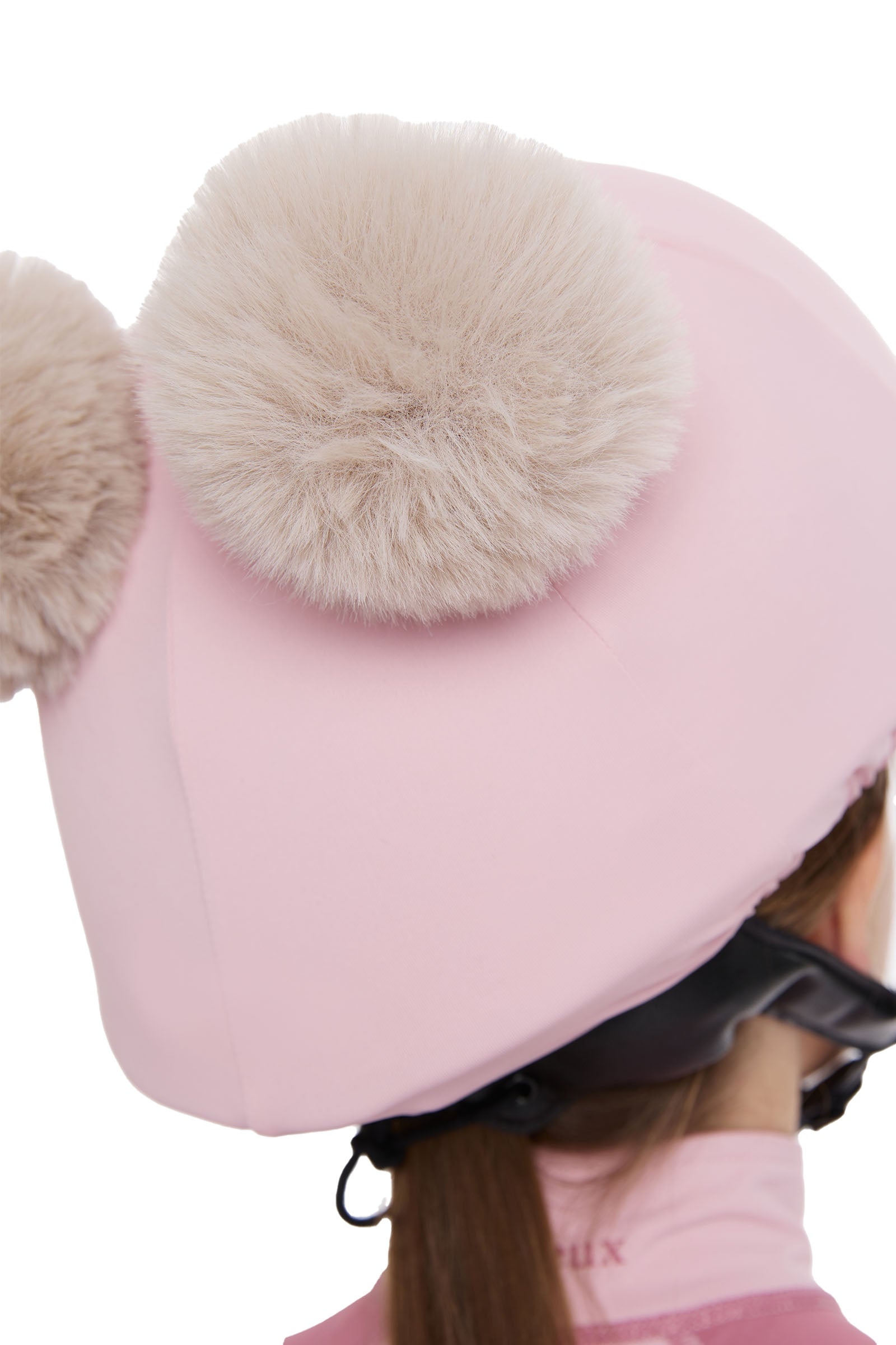 LeMieux Mini Double Pom Hat Silk Kids Apparel