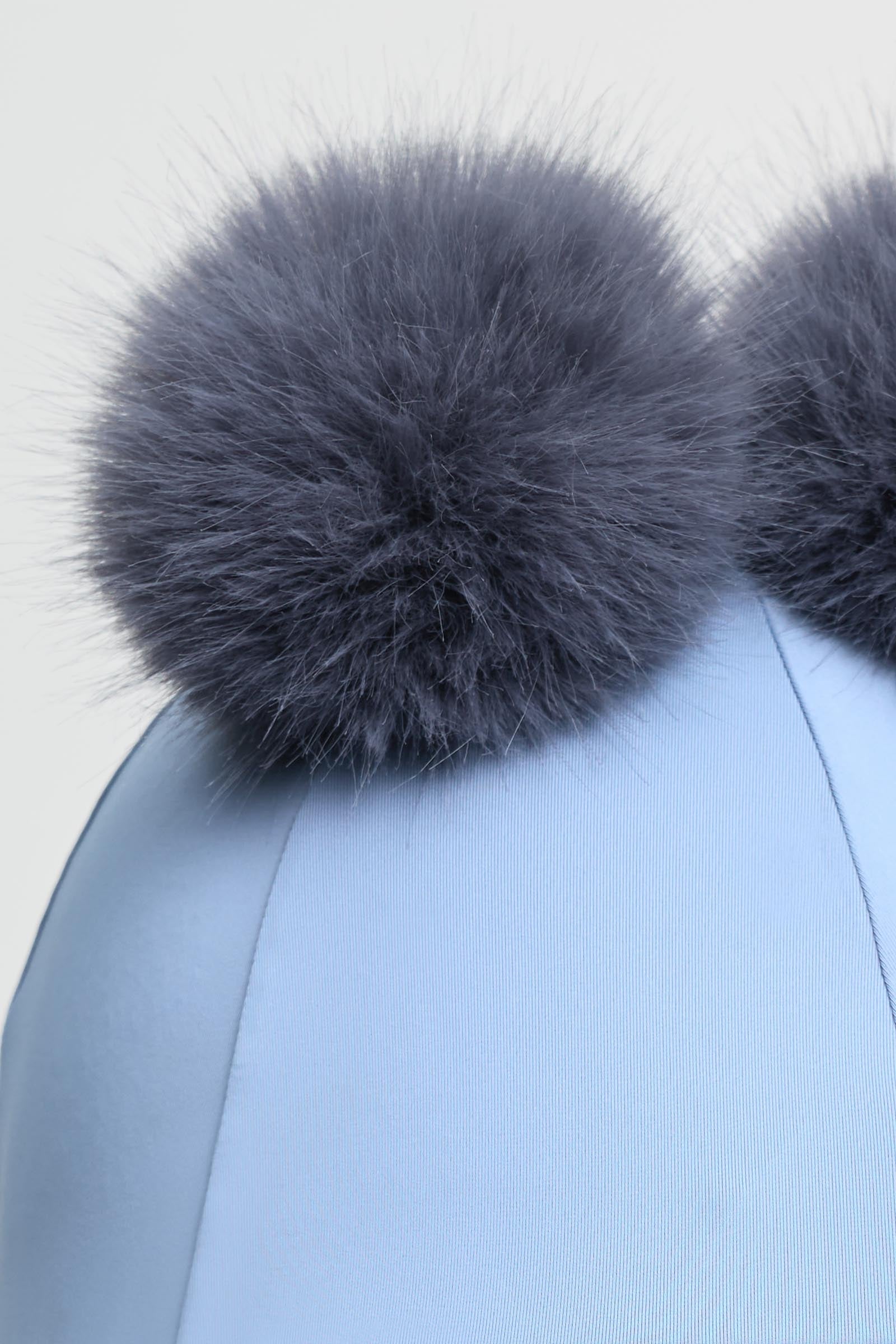 LeMieux Mini Double Pom Hat Silk Kids Apparel