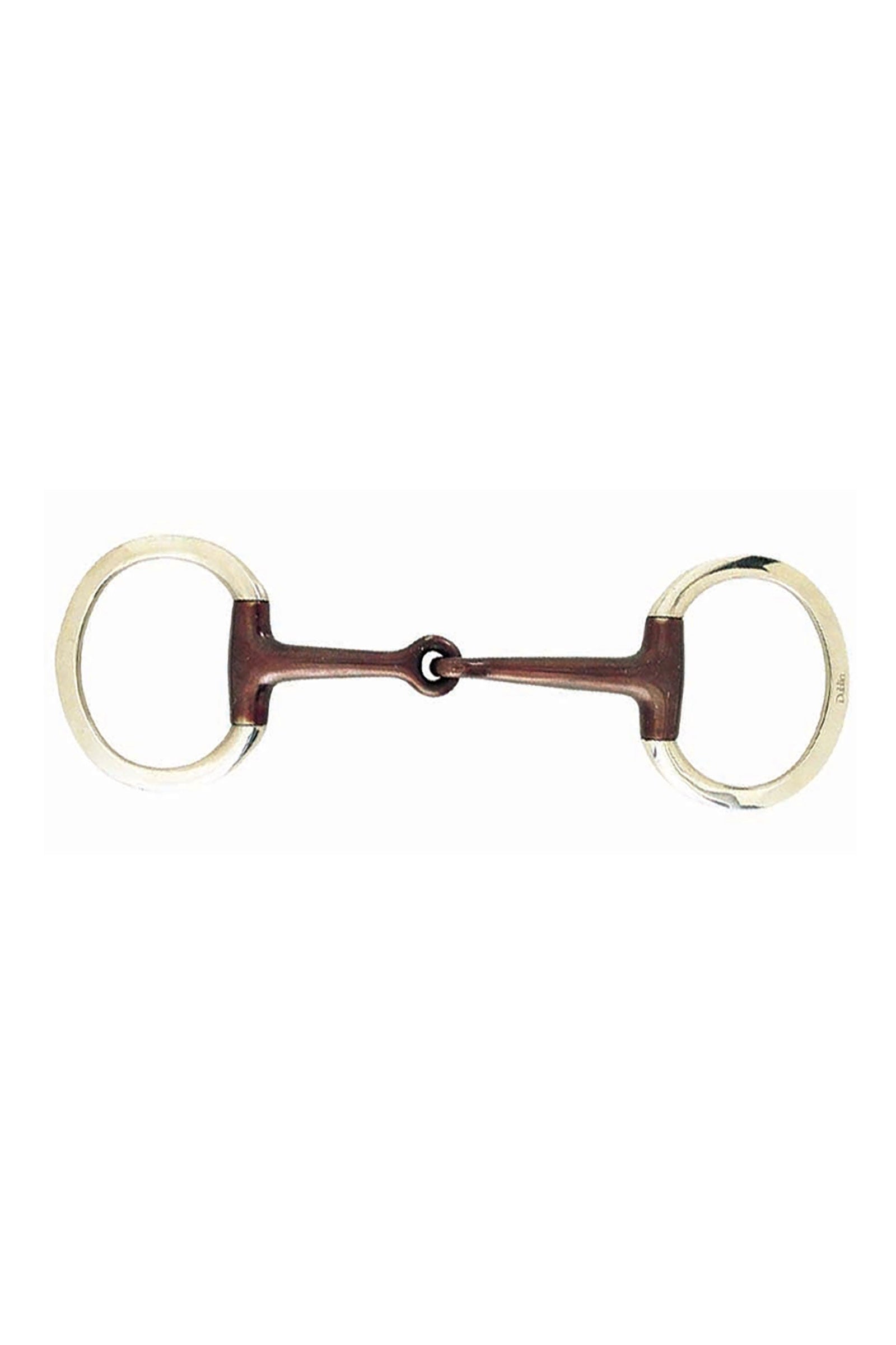 Korsteel Sweet Iron Jointed Eggbutt Snaffle Bit Bitten