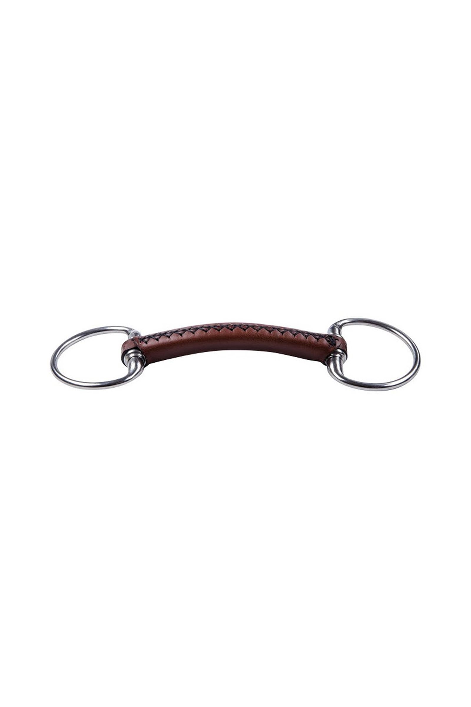 Trust Equestrian Leather Eggbutt Straight-20 Horse Bits