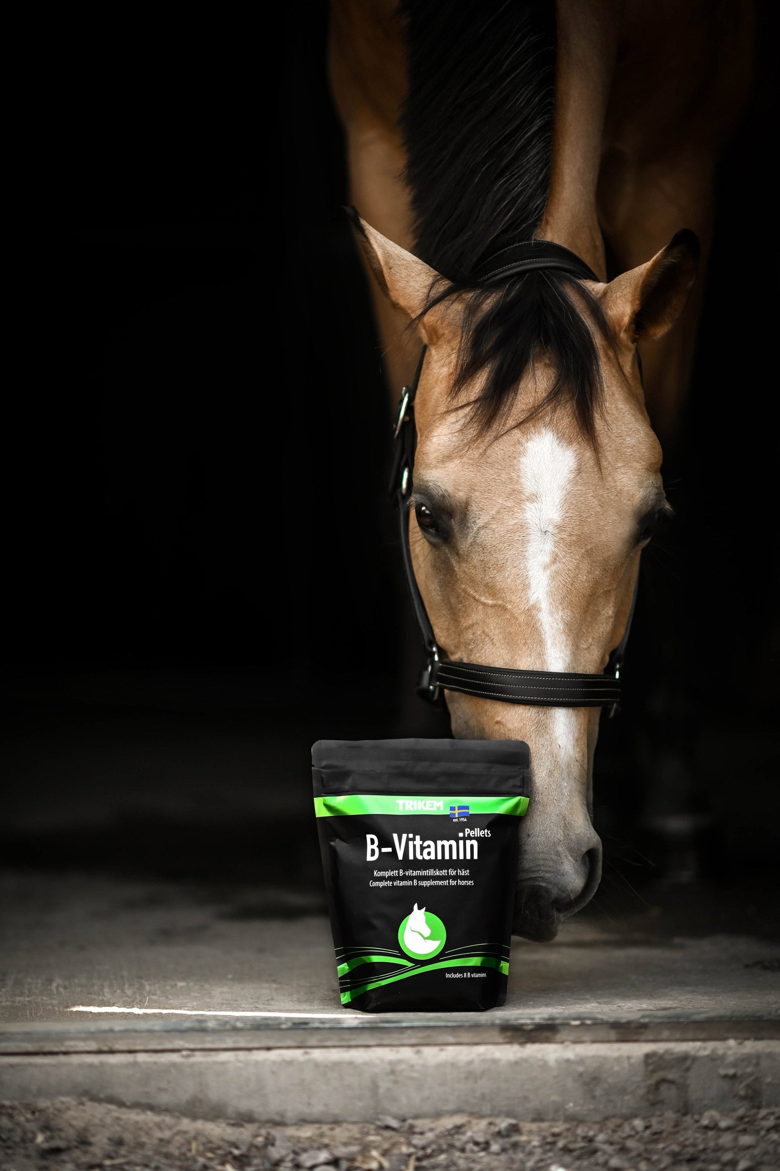 Trikem Sport Trikem B-Vitamin Pellets, 1 kg Horse Feed & Nutrition