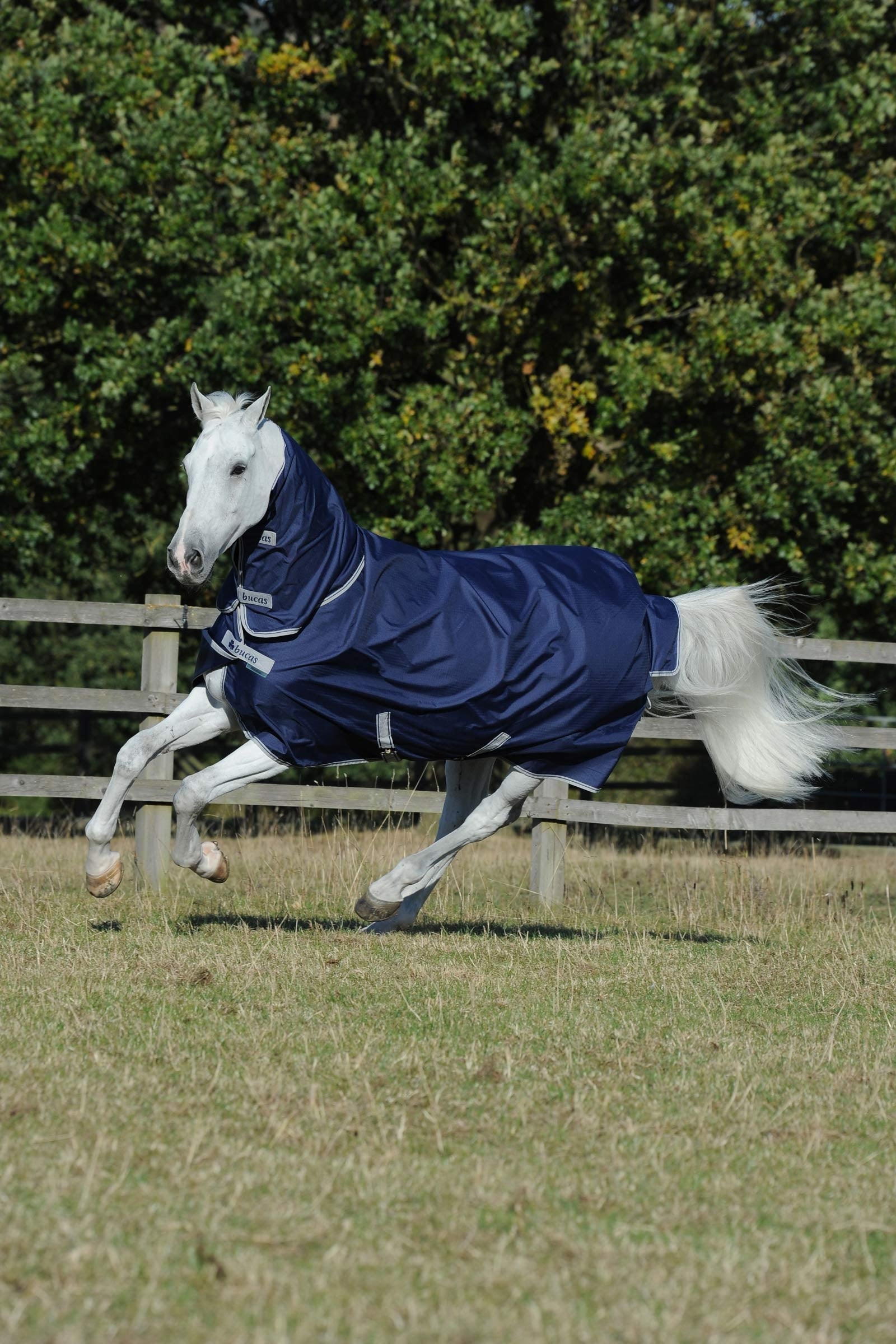Bucas Freedom lichte outdoordeken met vaste volledige hals, 0g Paardendekens