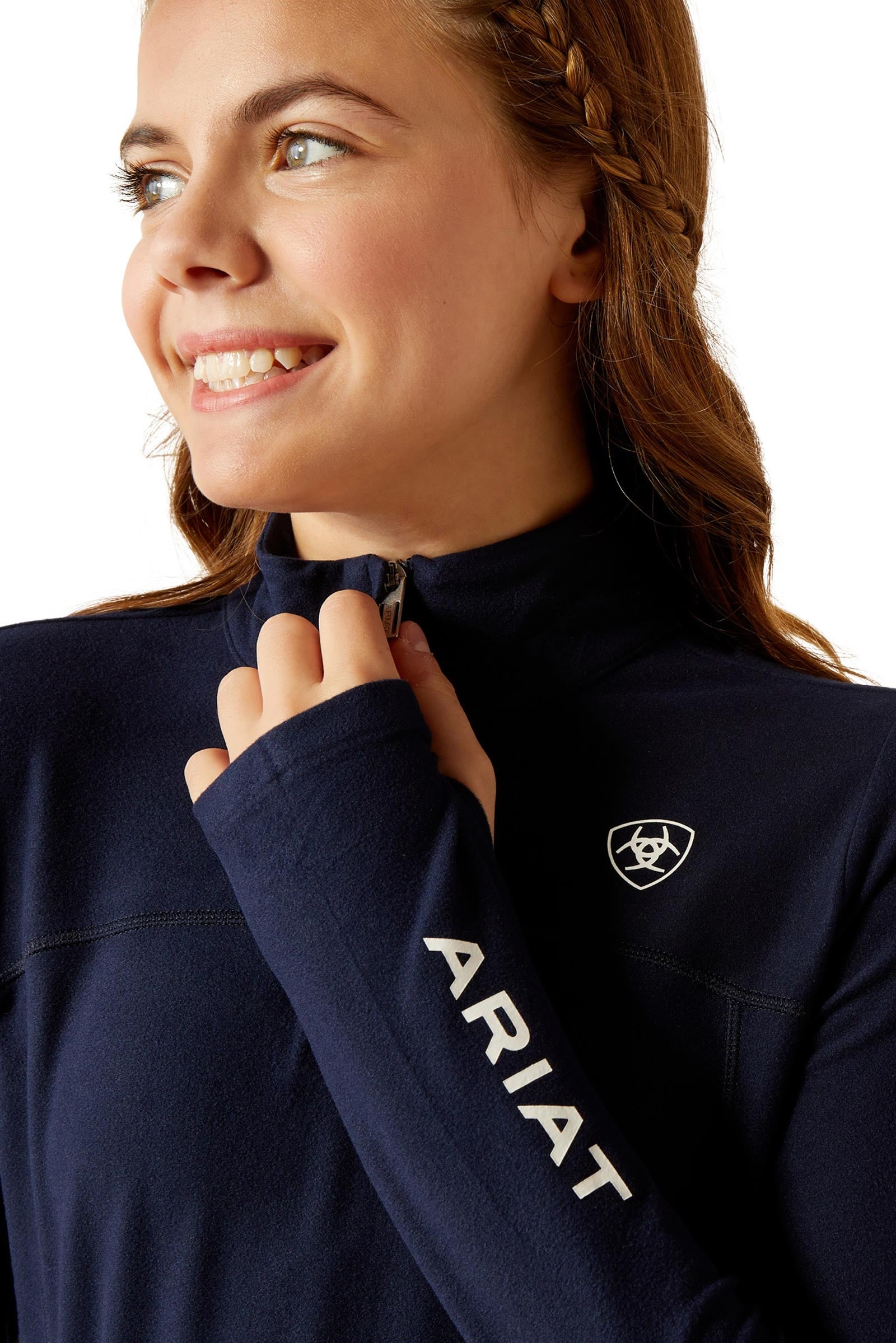 Ariat Lowell 3.0 Kid´s 1/4 Zip Baselayer Shirt Kids Apparel