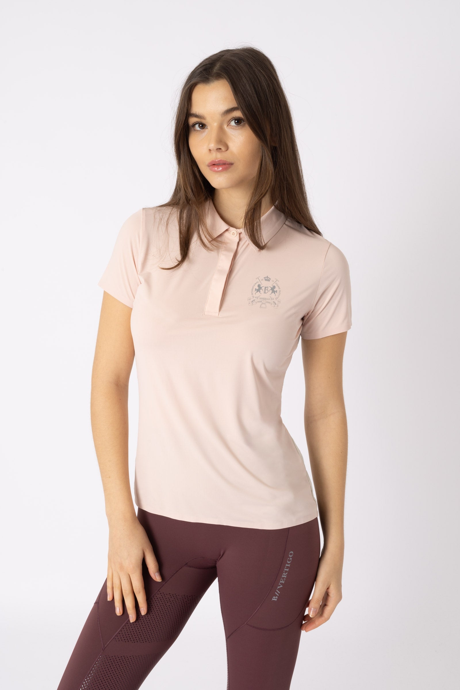 B Vertigo Daphne Women's Seamless Poloshirt Women’s Riding Clothing