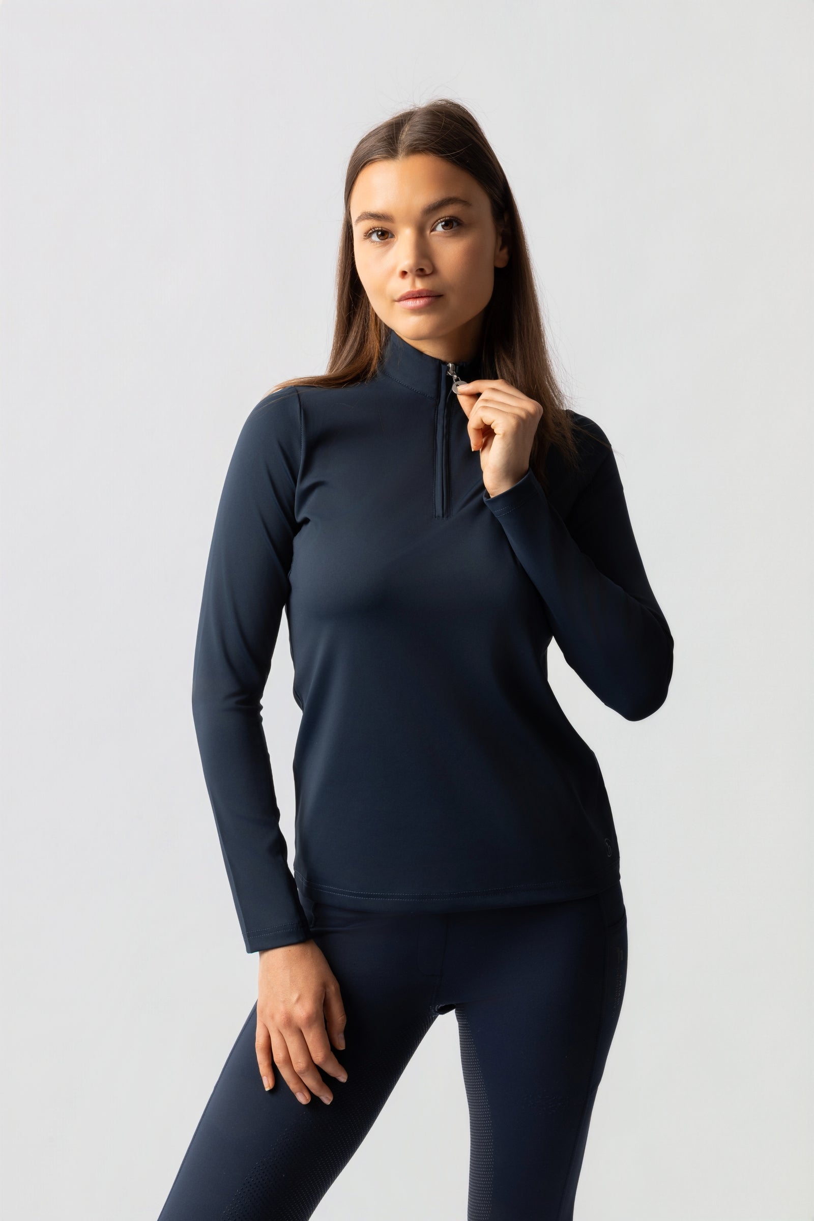 Horze Lilian Dames training shirt met lange mouwen Dames paardrijkleding