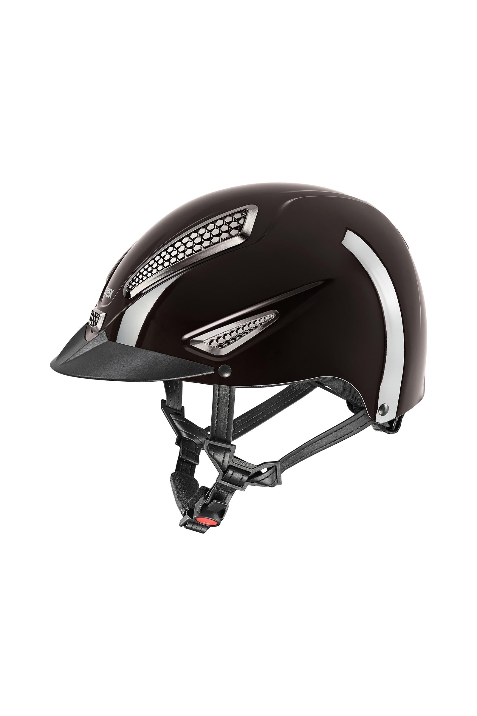 Uvex Perfexxion III Shiny Riding Helmet Safety Equipment