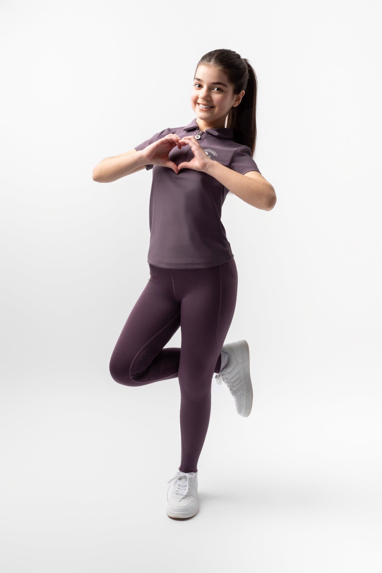 Horze Fay Kids´ Polo Shirt Kids Apparel