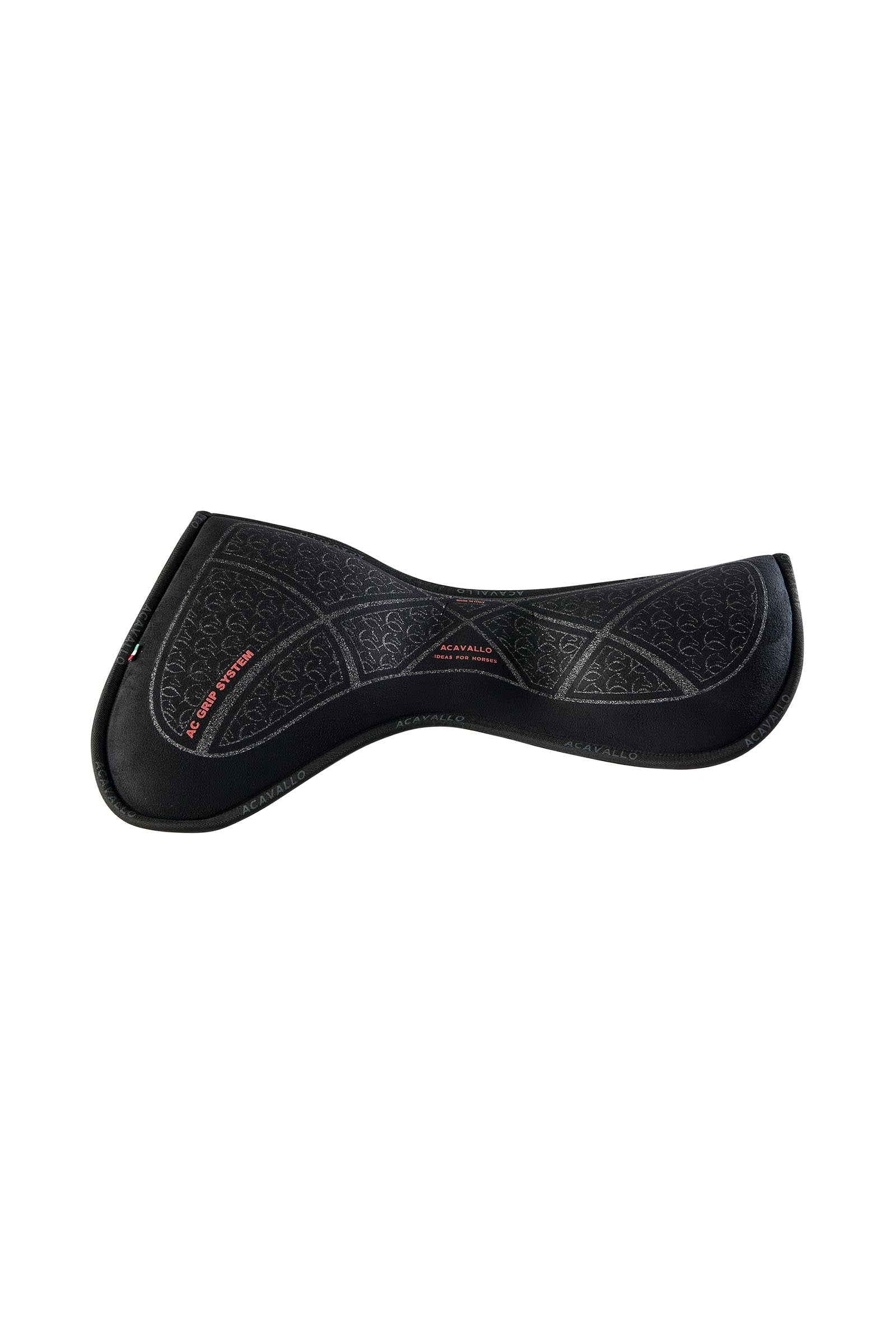 Acavallo Memory Foam Classic Jumping Pad Close Contact Suede Silicone Grip Flat Saddle Pads