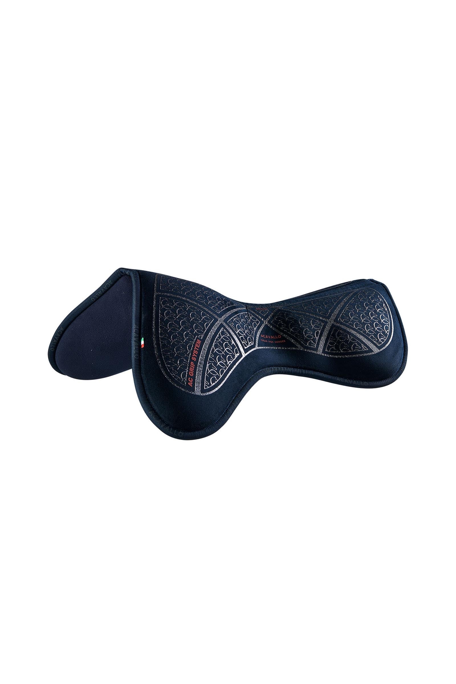 Acavallo Memory Foam Spring Pad Close Contact Suède Siliconen Grip Vlak Zadeldekjes