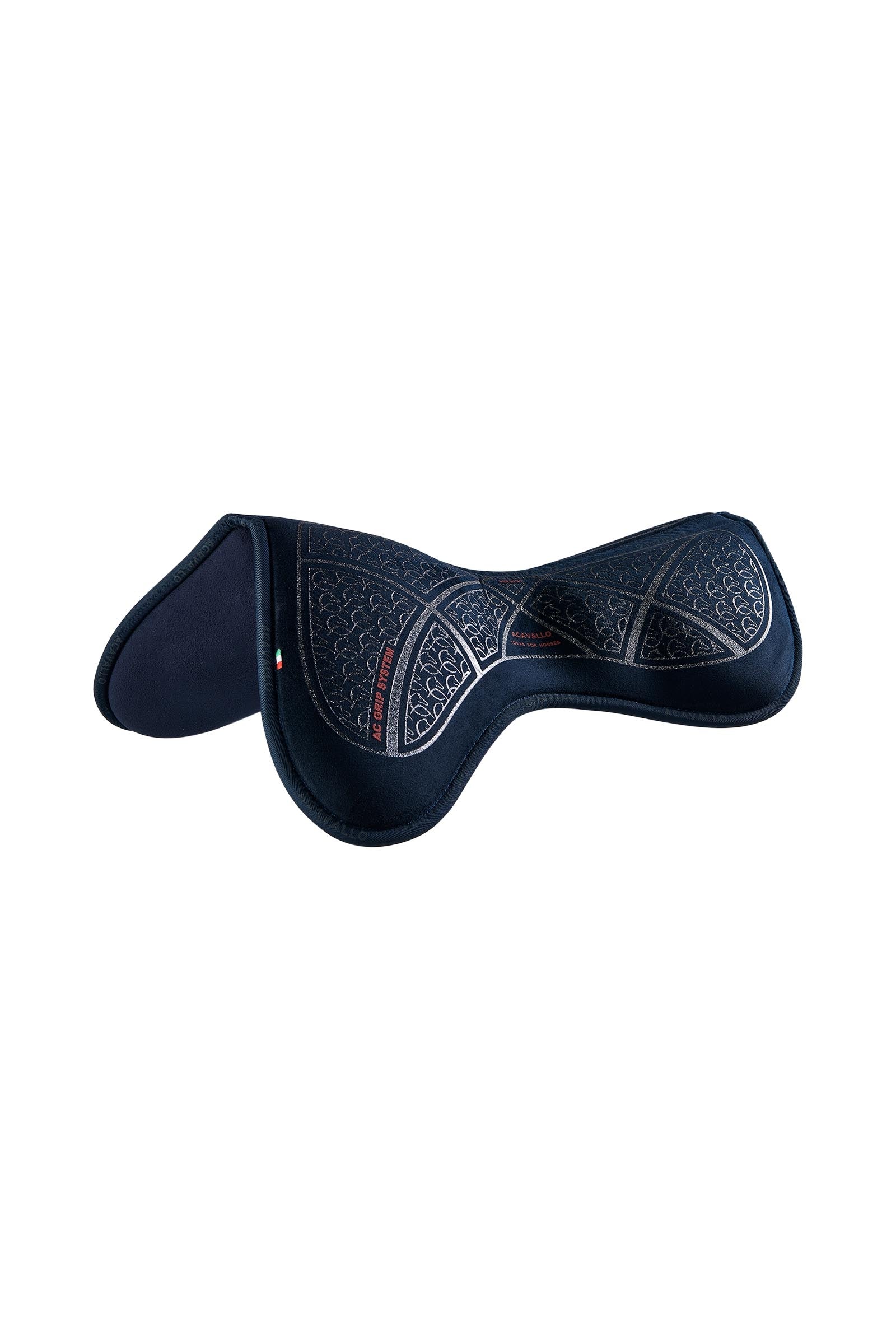 Acavallo Memory Foam Spring Pad Close Contact Suède Siliconen Grip Vlak Zadeldekjes