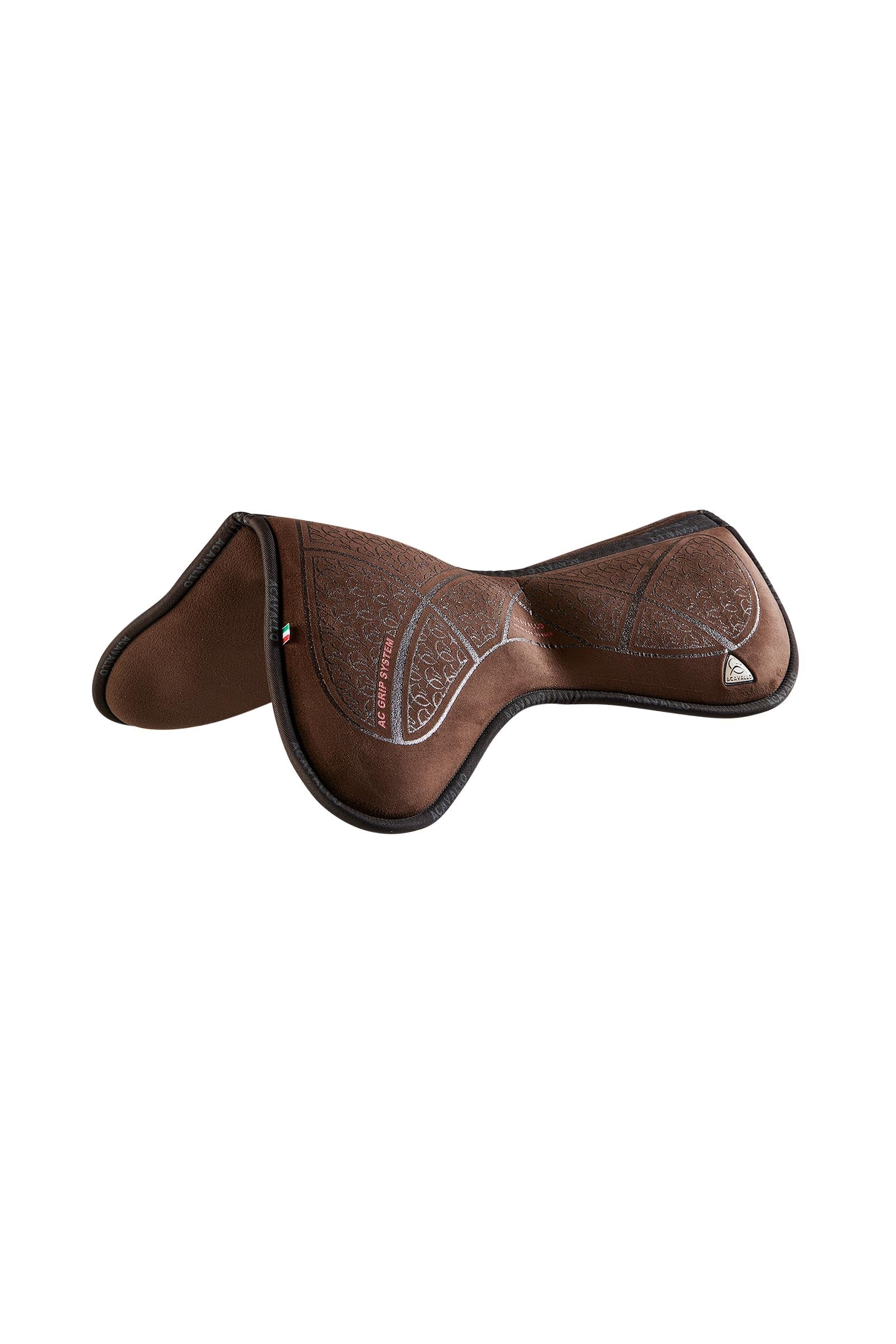 Acavallo Memory Foam Spring Pad Close Contact Suède Siliconen Grip Vlak Zadeldekjes