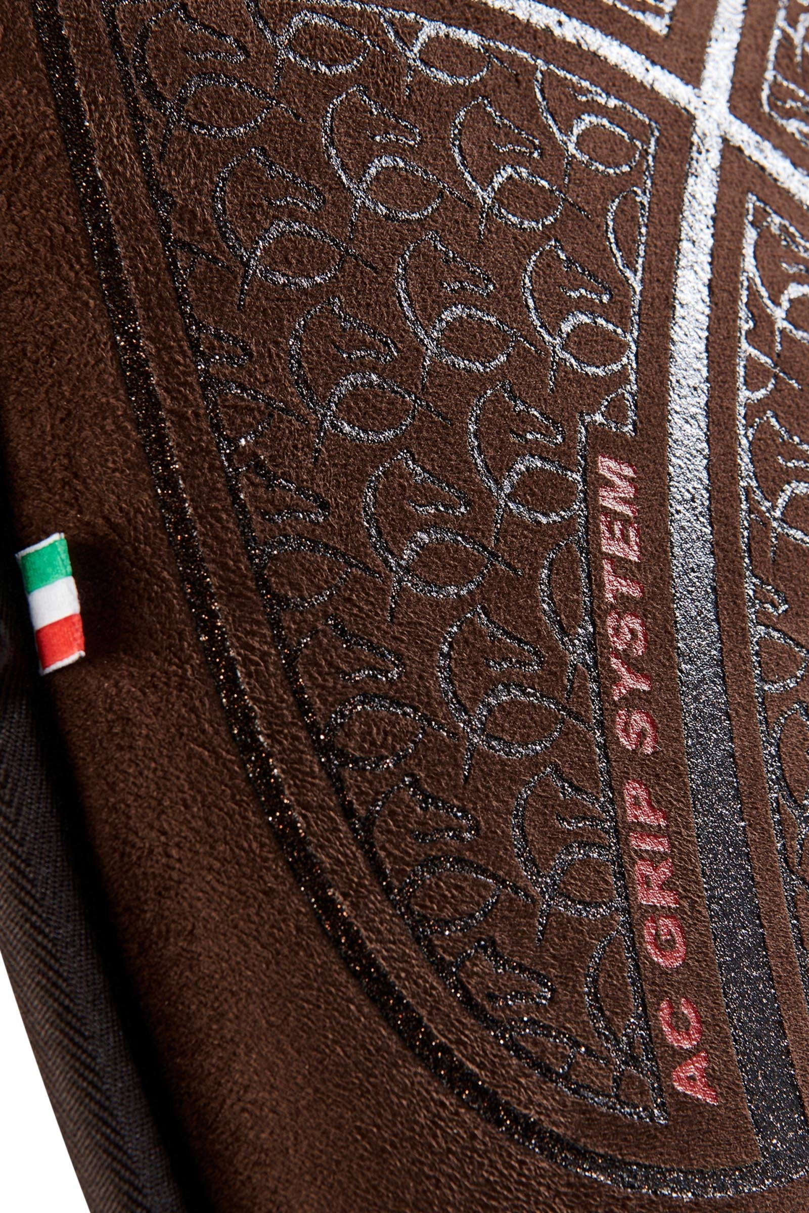 Acavallo Memory Foam Classic Jumping Pad Close Contact Suede Silicone Grip Flat Saddle Pads