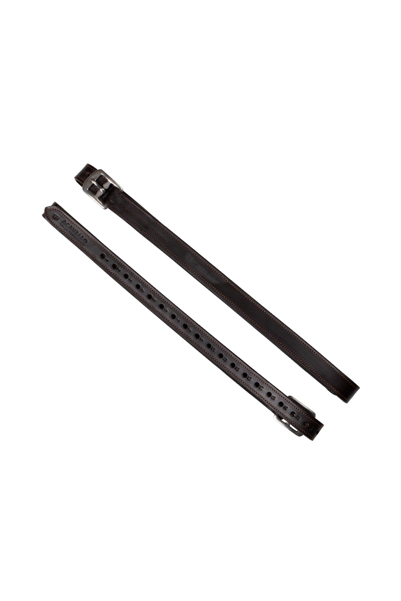 Acavallo Calfskin Stirrup Leathers, Reinforced Zadels & Singels