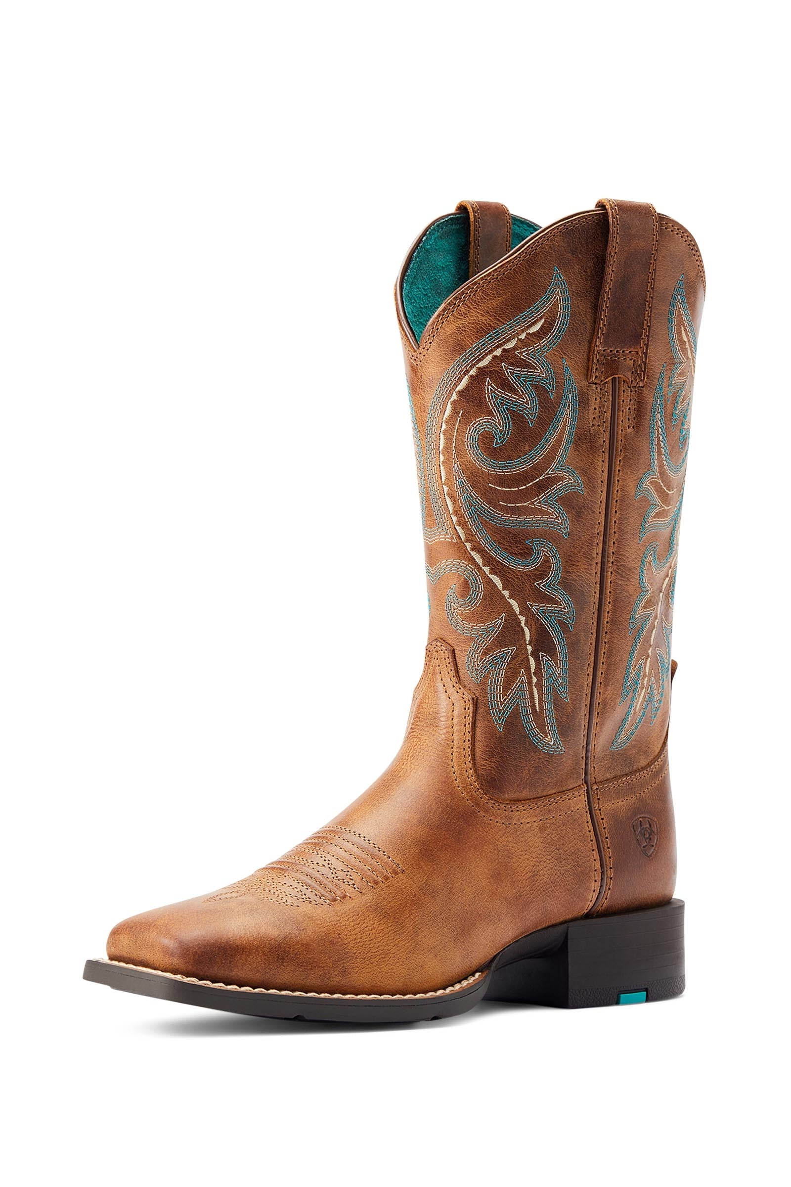 Ariat Round Up dames-westernlaarzen met ritssluiting aan de achterkant Paardrijlaarzen & chaps