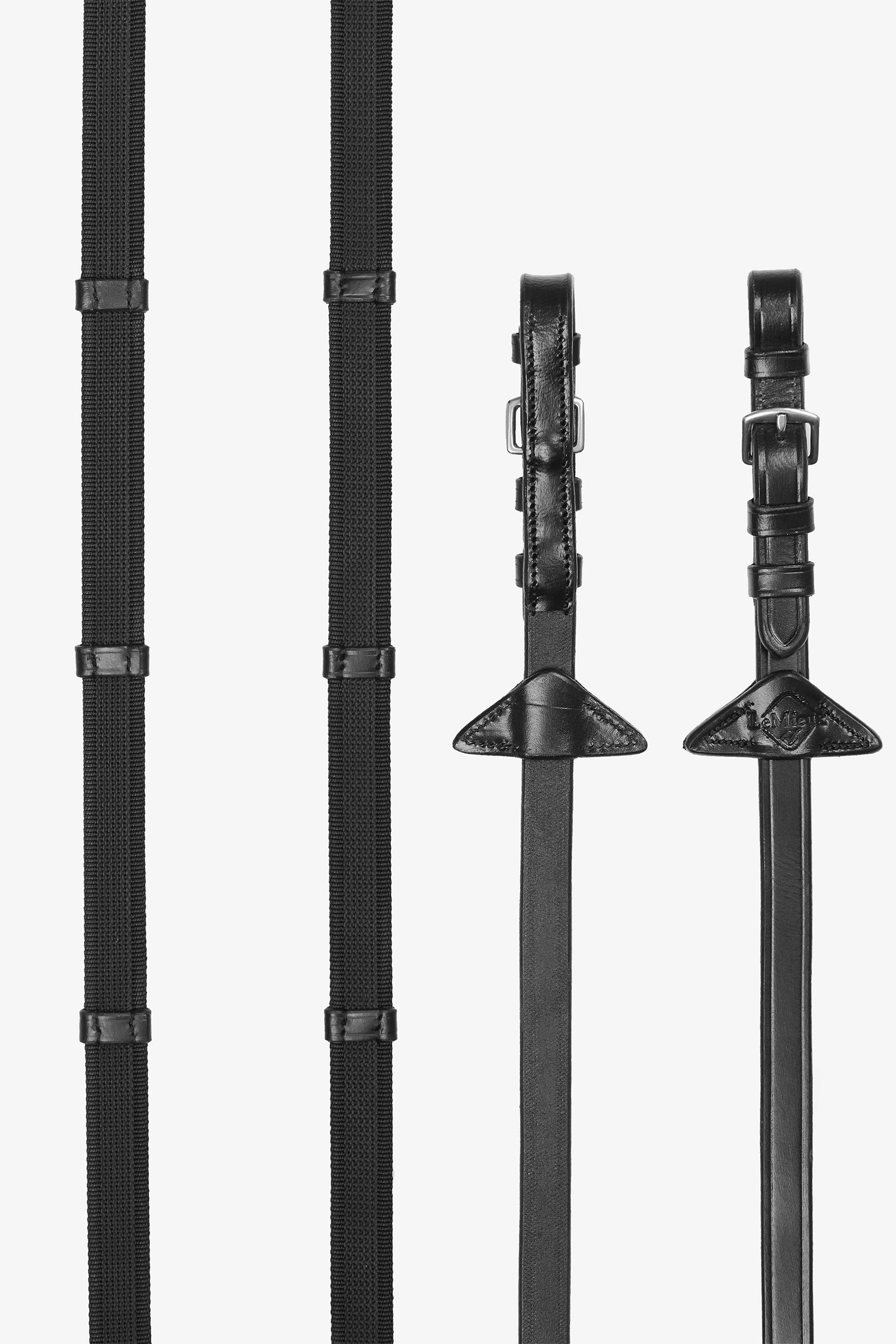 LeMieux Rubber Grip Continental teugels Hoofdstellen & Teugels