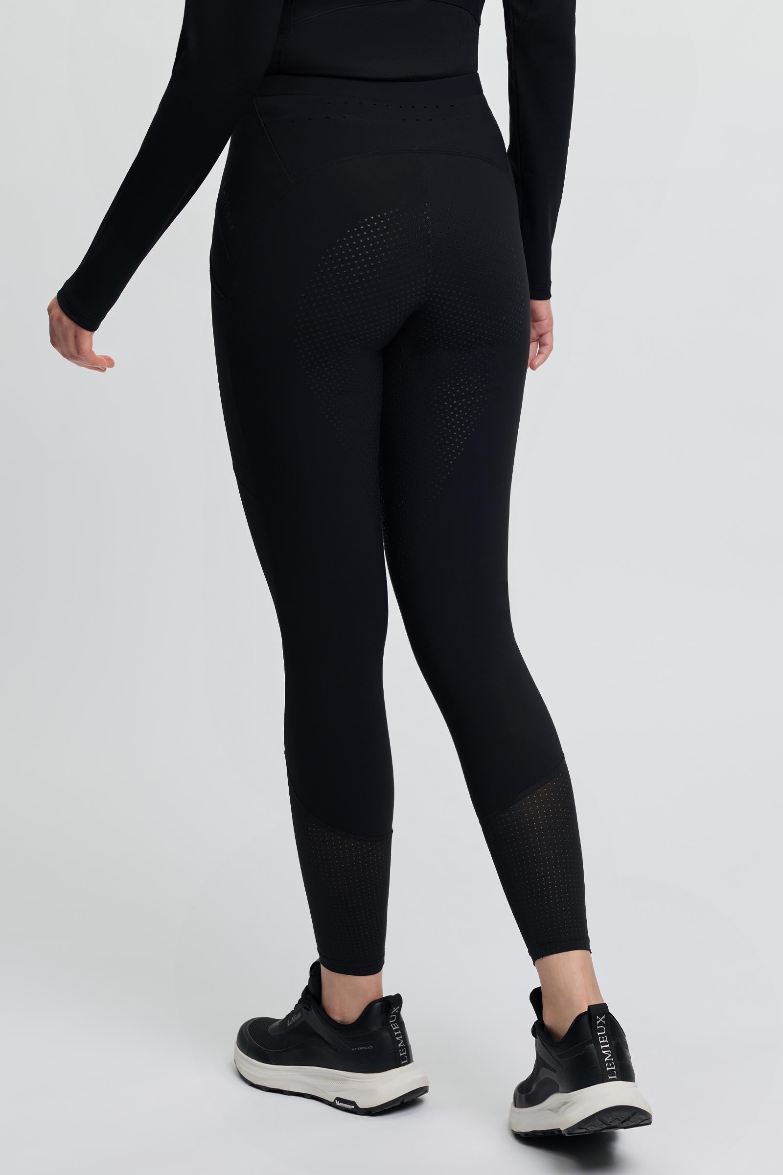 LeMieux Airflow dames pull on rijbroek met volledig zitvlak Womens Breeches
