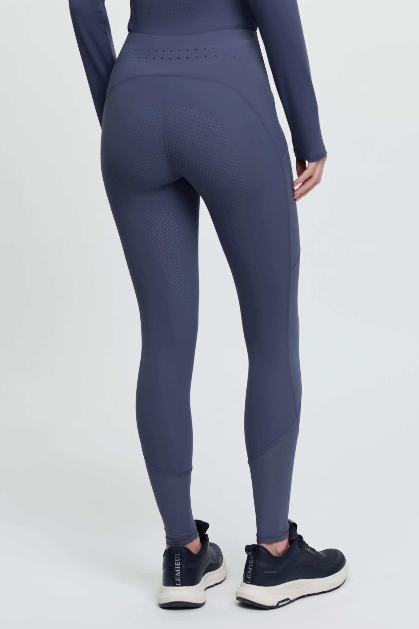 LeMieux Airflow dames pull on rijbroek met volledig zitvlak Womens Breeches