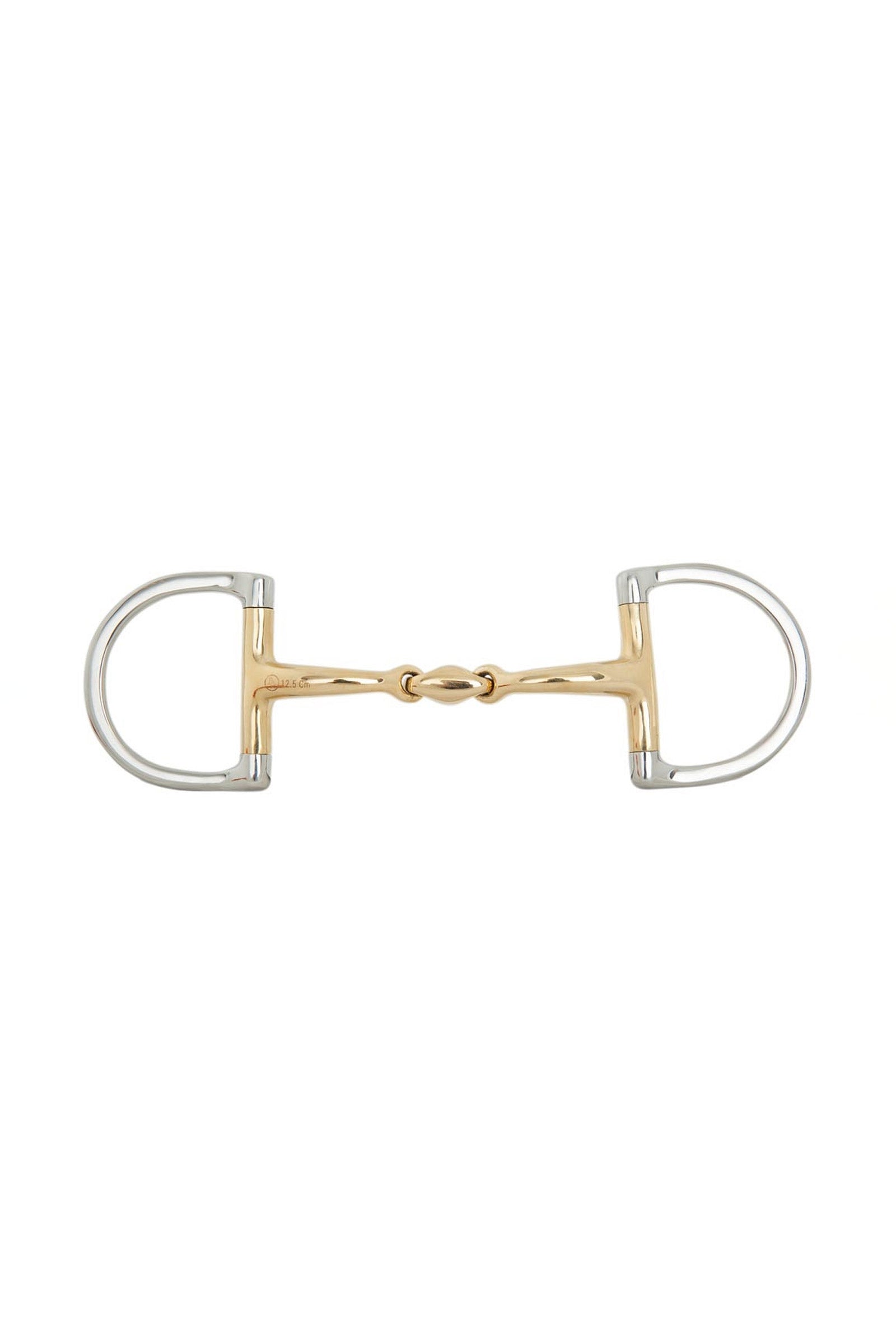 BR Soft Contact D-trens, dubbelgebroken, 16 mm Bitten