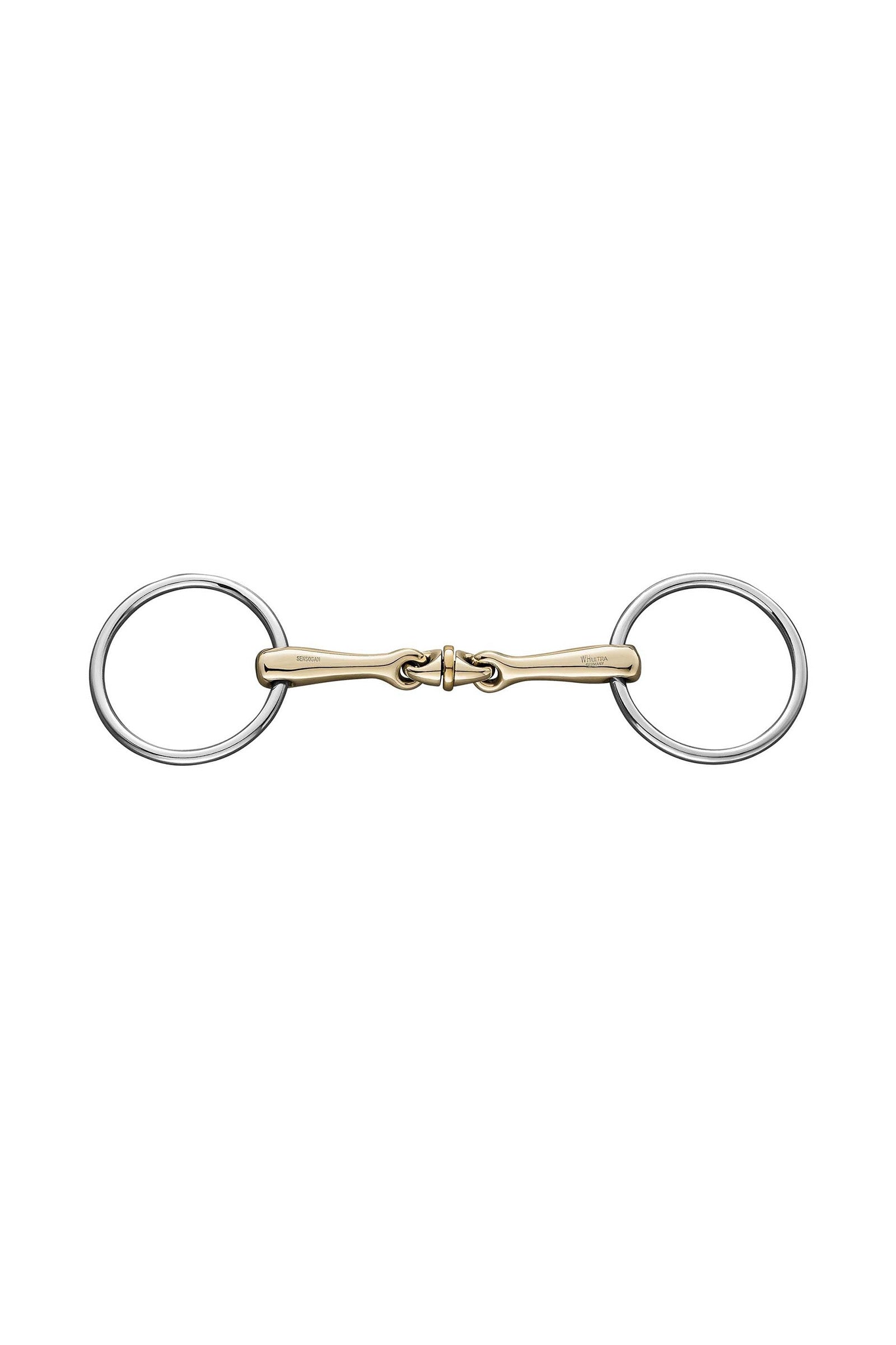 Sprenger WH Ultra Loose Ring Snaffle, Double Jt. W. Roller 14mm, Sensogan Horse Bits