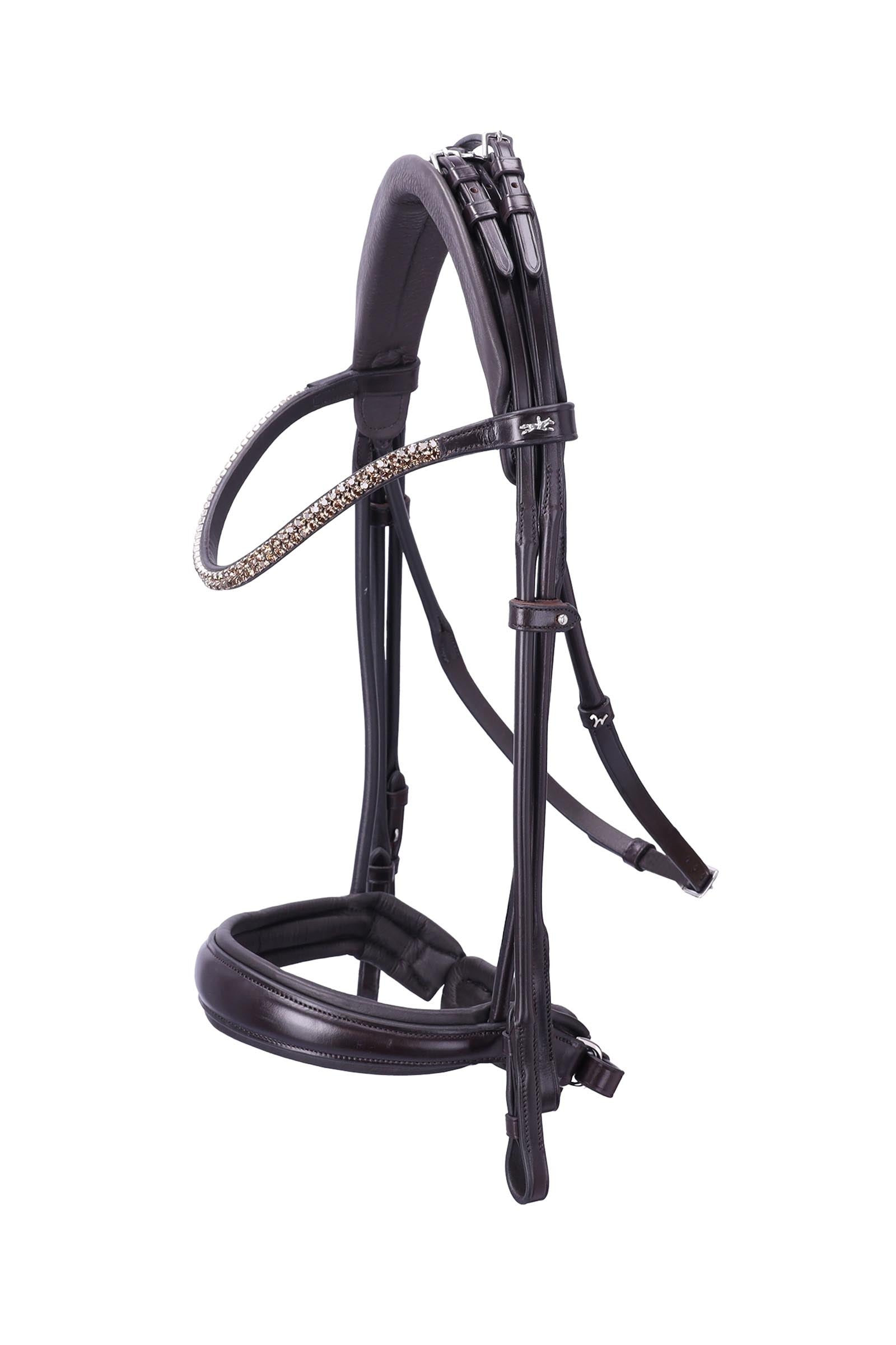 Schockemöhle Sports Bella Rose Double Bridle - Isabell Werth Collection Hoofdstellen & Teugels