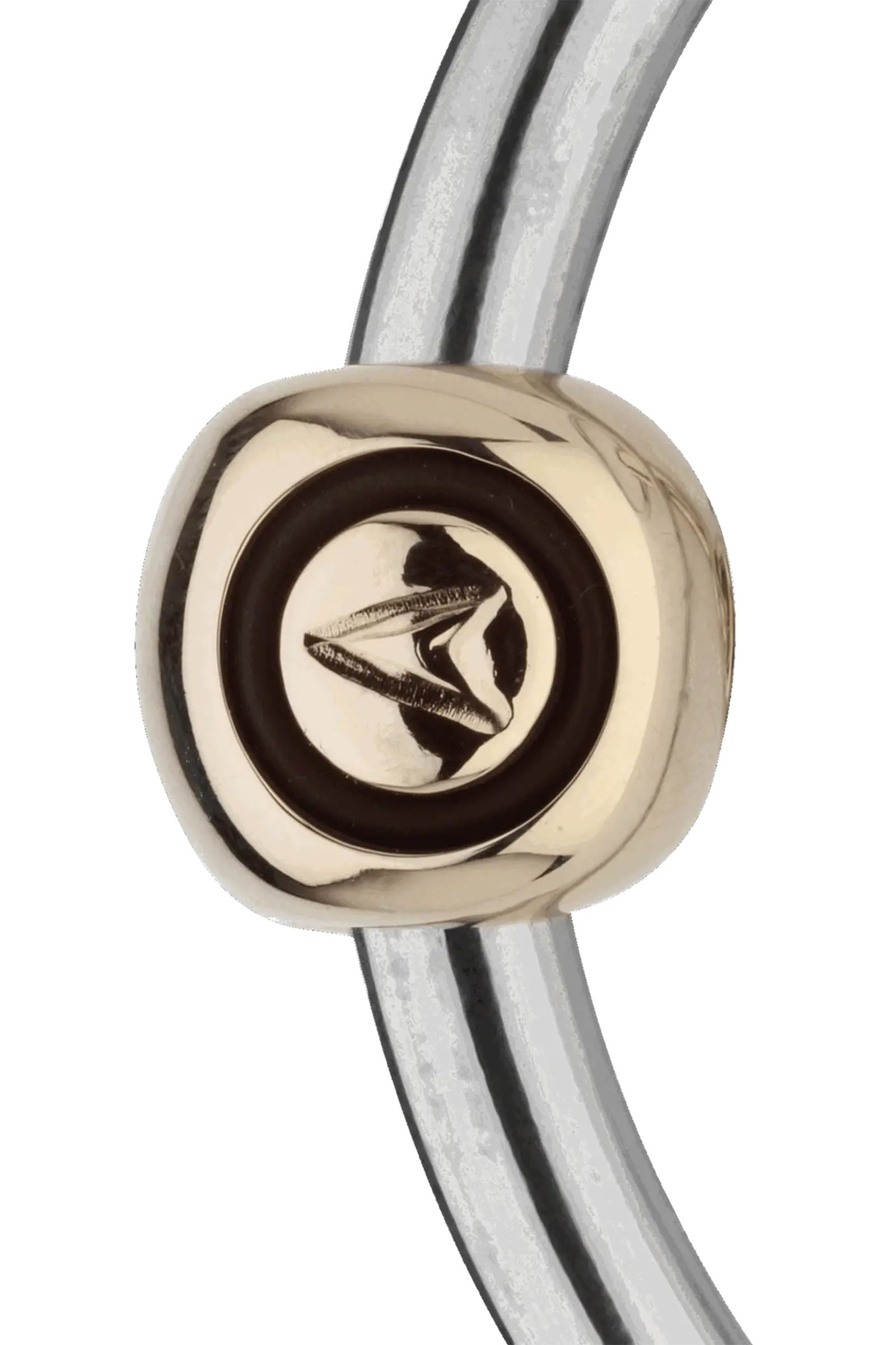 Sprenger Novocontact Eggbutt Bit 14mm Single Jointed Sensogan D-Shaped Rings Horse Bits