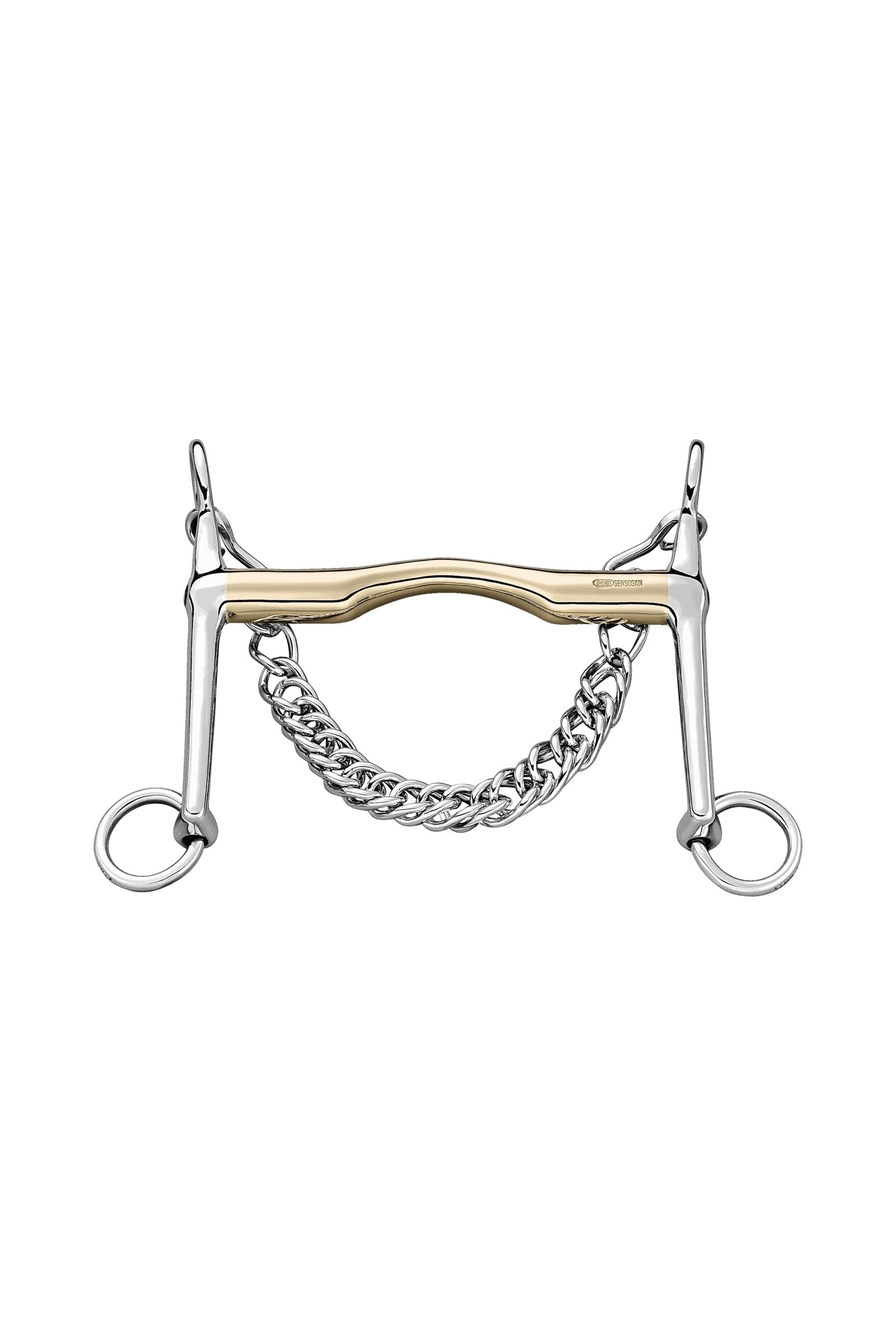Sprenger stang en trens "FC", met tongboog 14 mm, lange scharen, Sensogan Bitten