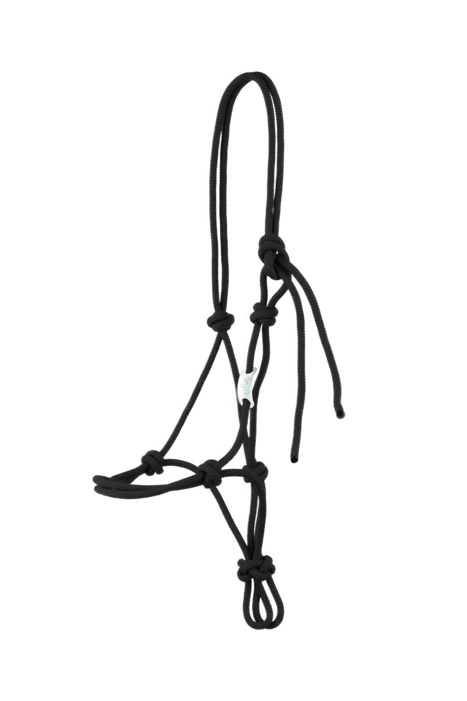 USG Basic Knotted Rope Halter Halsters & Halstertouwen