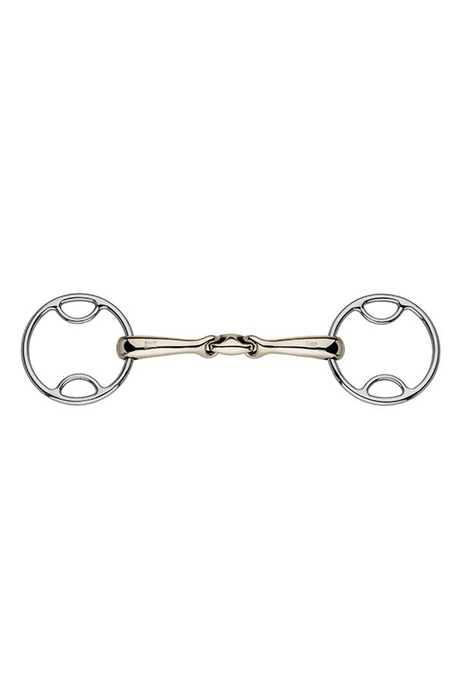 Sprenger Dynamic RS 3 ring bit, dubbel gebroken, 16 mm, Sensogan Bitten