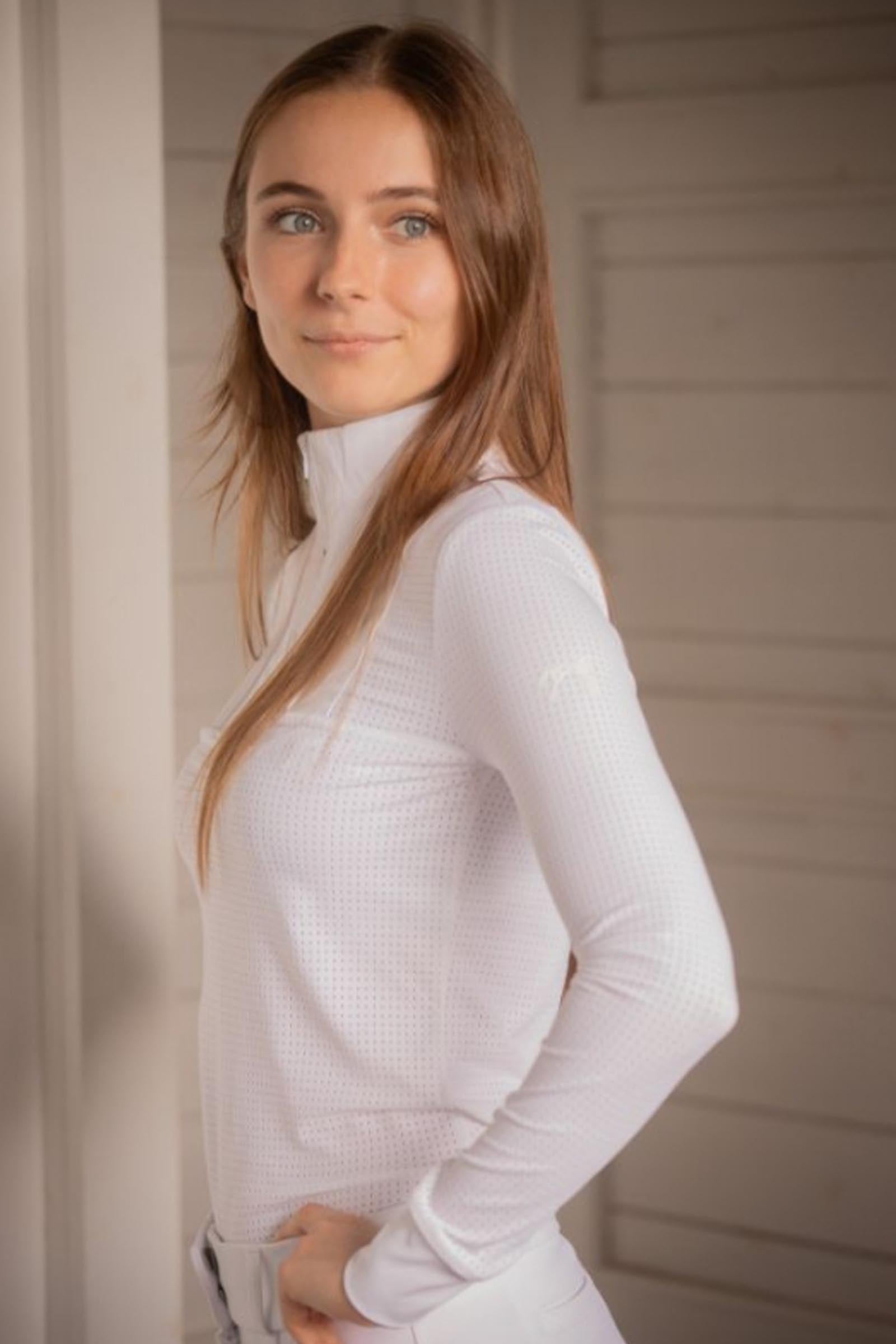 PENELOPE Florence Women´s Long-Sleeve Show Polo Shirt Women’s Riding Clothing