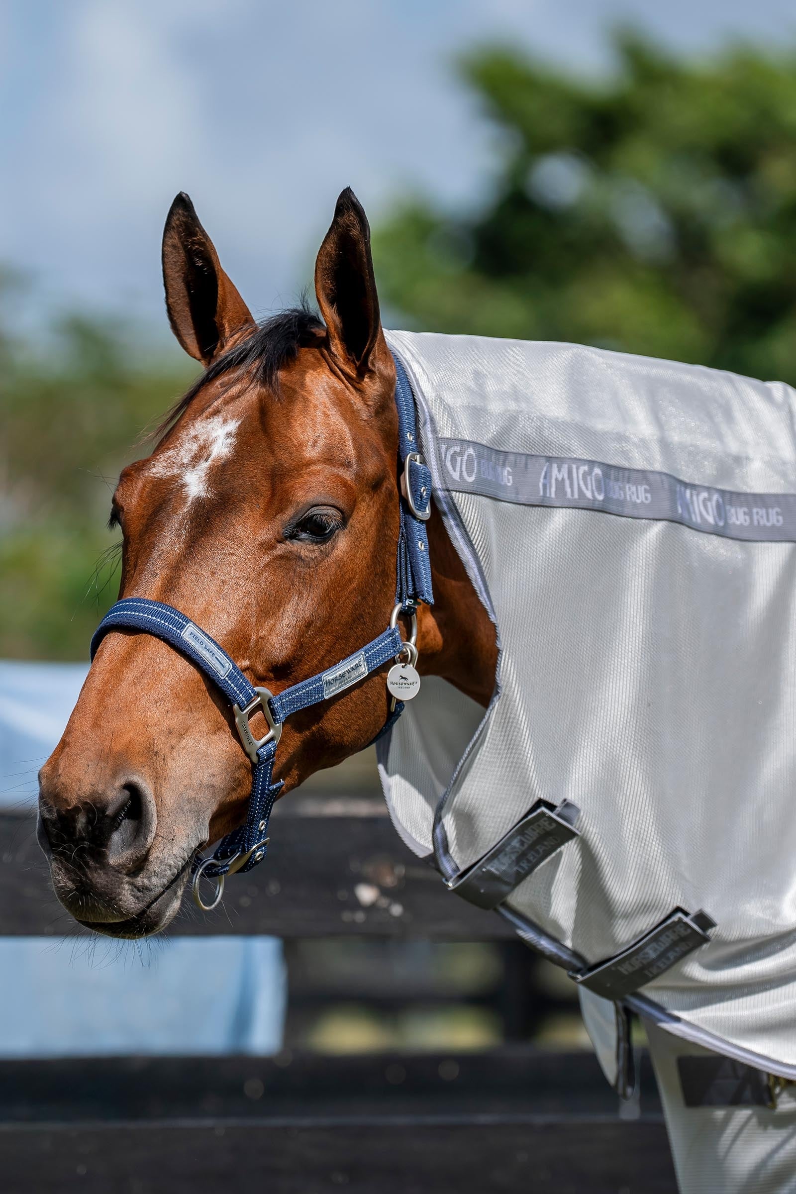 Horseware Amigo halsstuk voor vliegendeken, UV-bescherming Paardendekens