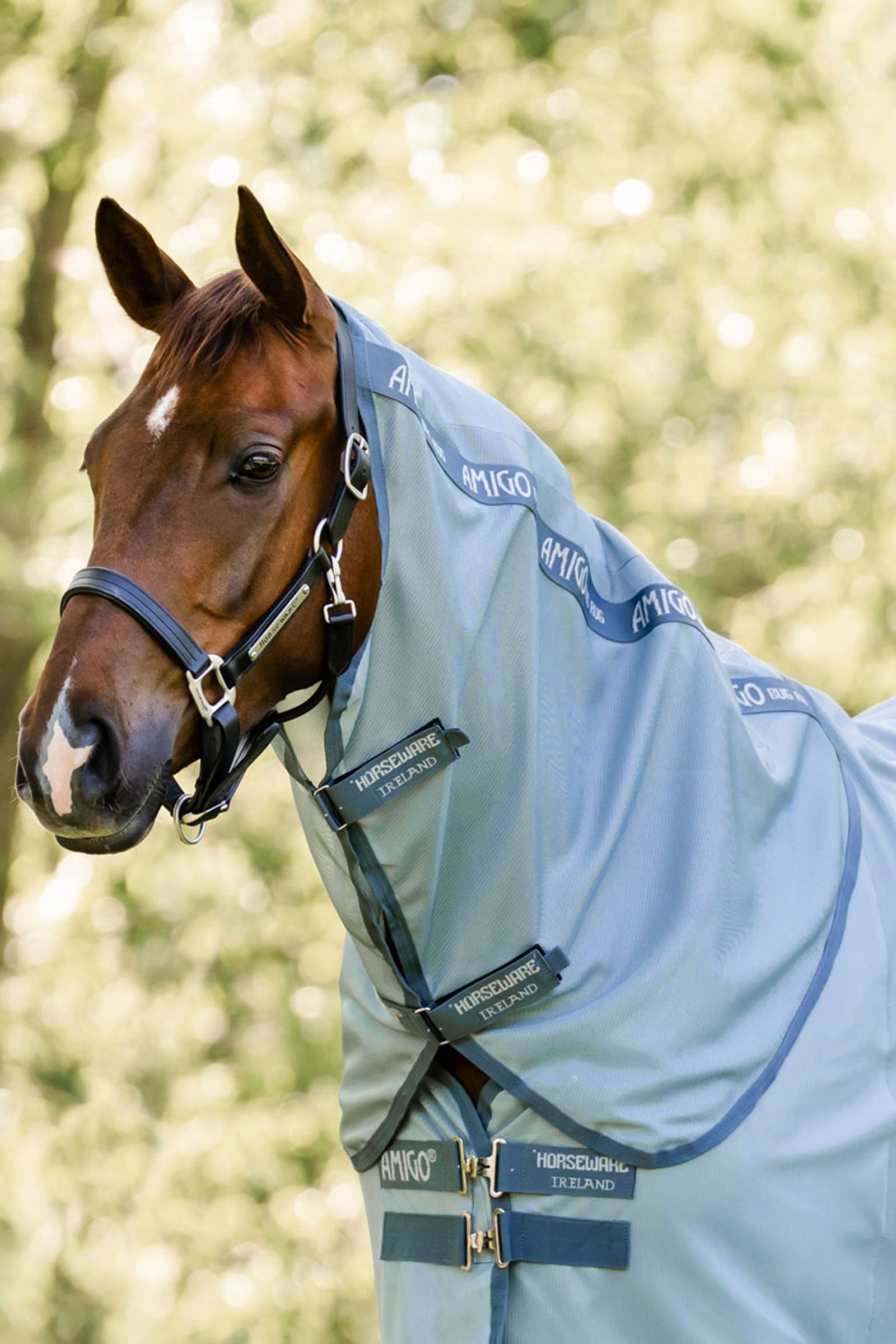 Horseware Amigo halsstuk voor vliegendeken, UV-bescherming Paardendekens