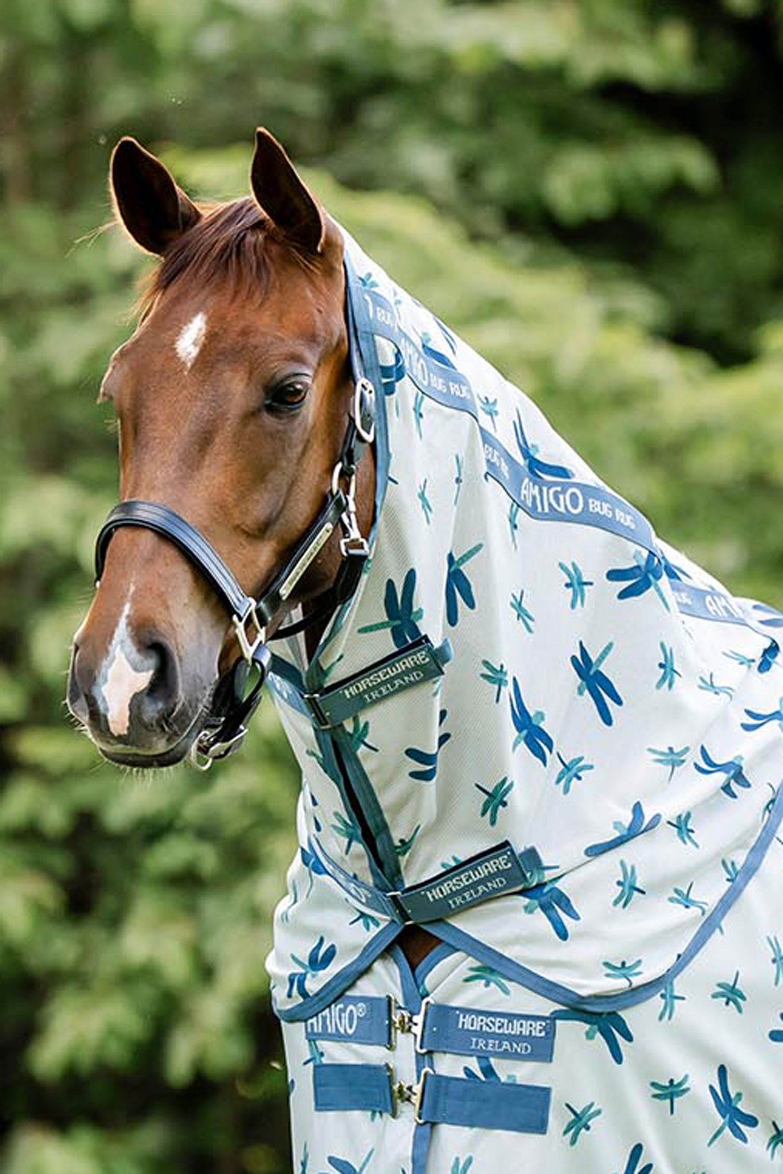 Horseware Amigo halsstuk voor vliegendeken, UV-bescherming Paardendekens