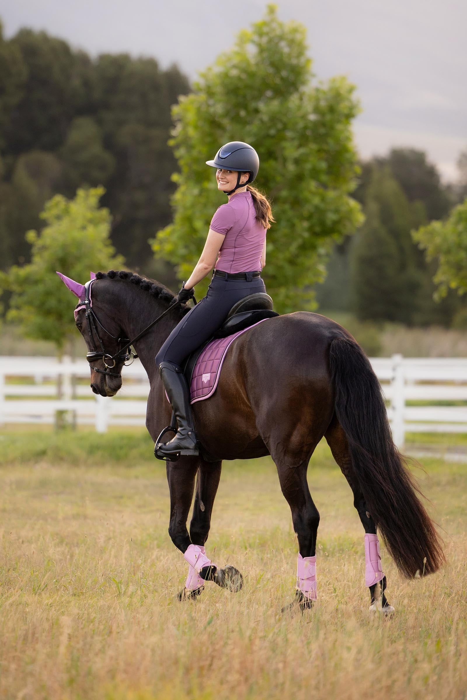 LeMieux Loire Classic Square Dressage Saddle Pad Saddle Pads