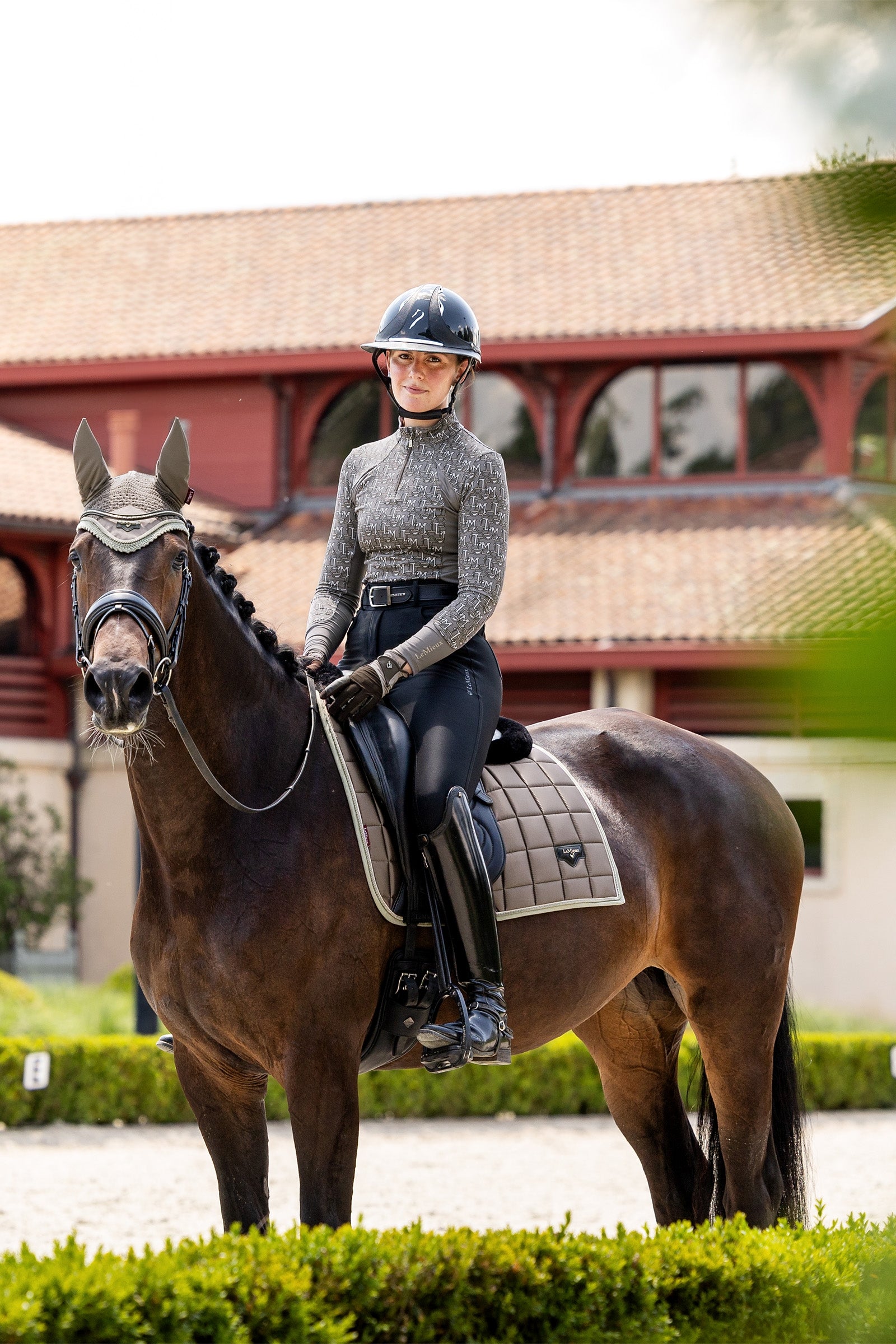 LeMieux Loire Classic Square Dressage Saddle Pad Saddle Pads