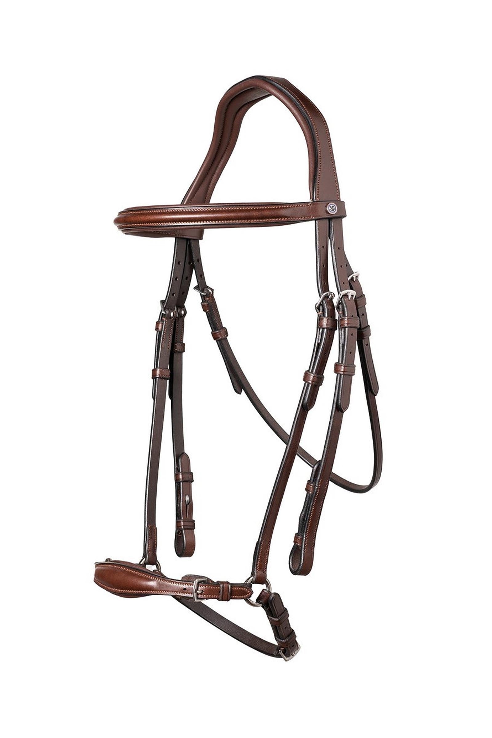Trust Equestrian Barcelona Adjustable Drop Noseband Bridle Hoofdstellen & Teugels
