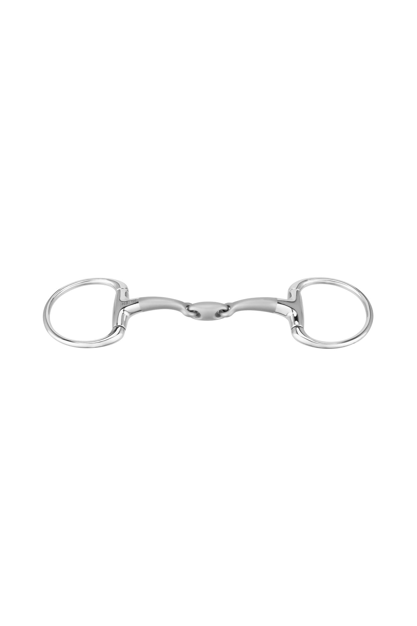Sprenger Satinox olijfkopbit, dubbel gebroken, 14 mm, roestvrij staal Bitten