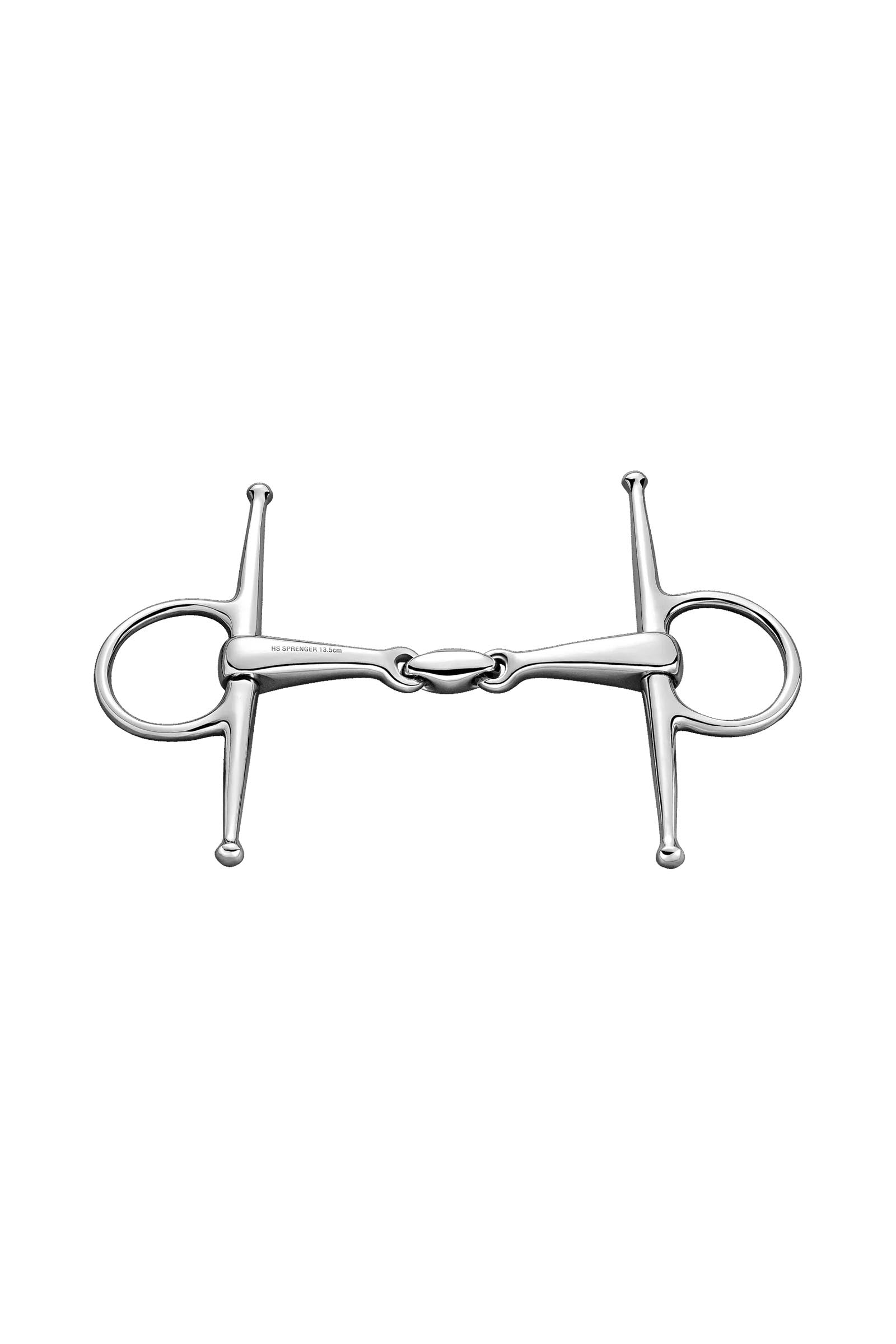 Sprenger kneveltrens, dubbel gebroken, 16 mm, roestvrij staal Bitten
