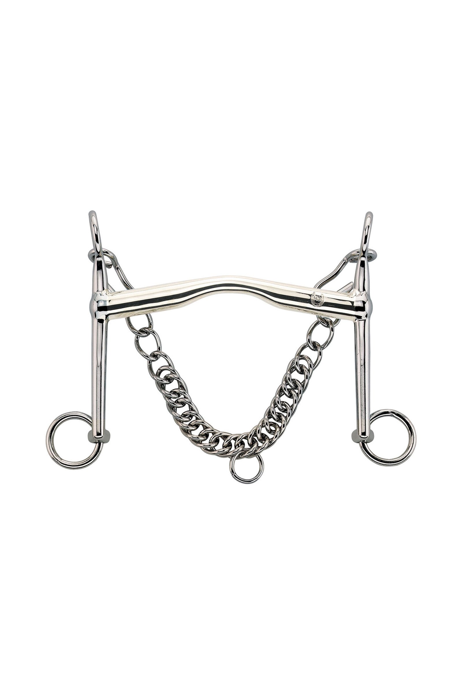 Sprenger HO Weymouth Bit W. Port, 12mm 7cm Cheeks, Sensogan Horse Bits