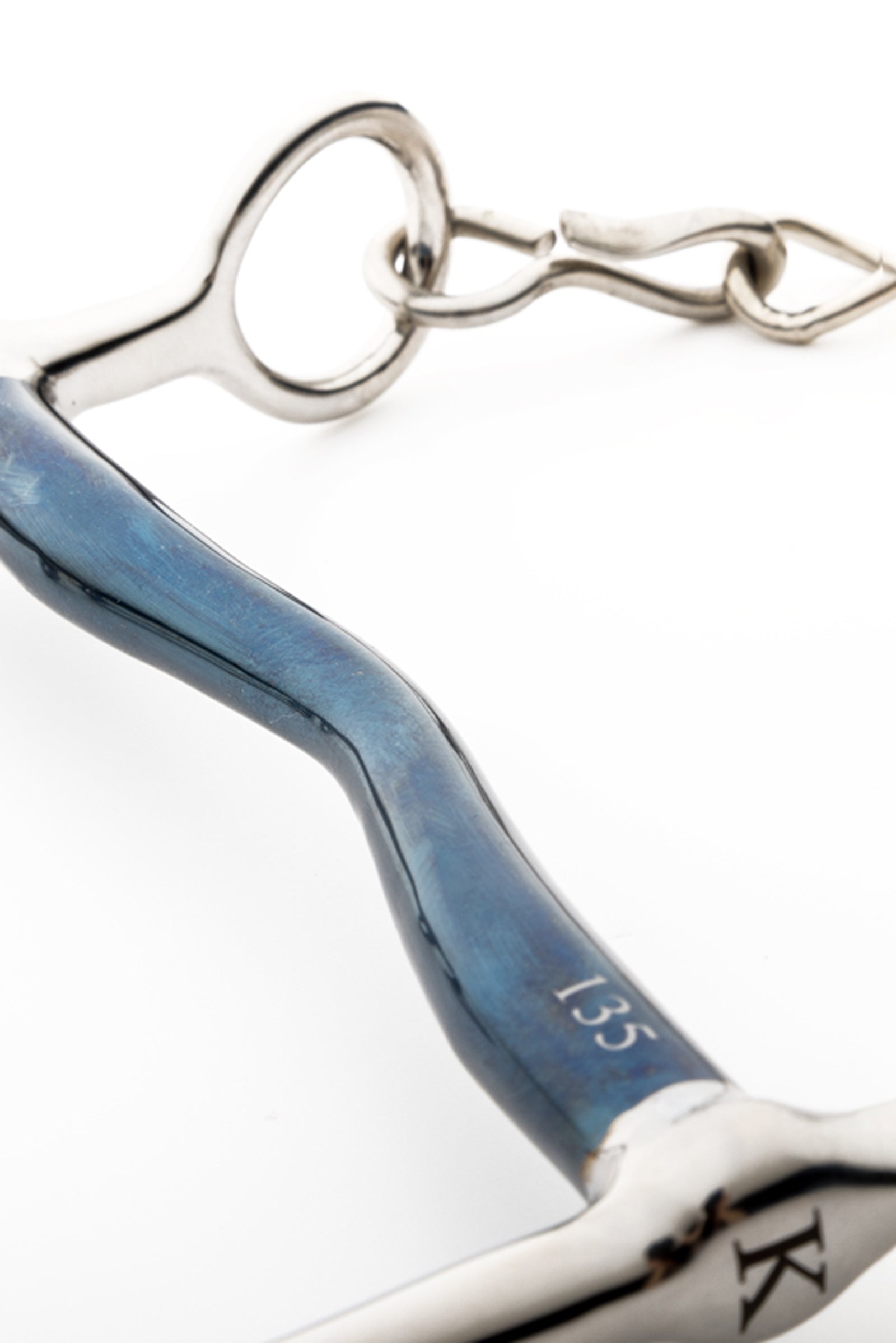 Kavalkade Ergonomic Dressage Curb Bit With Tongue Port, 14 mm Horse Bits