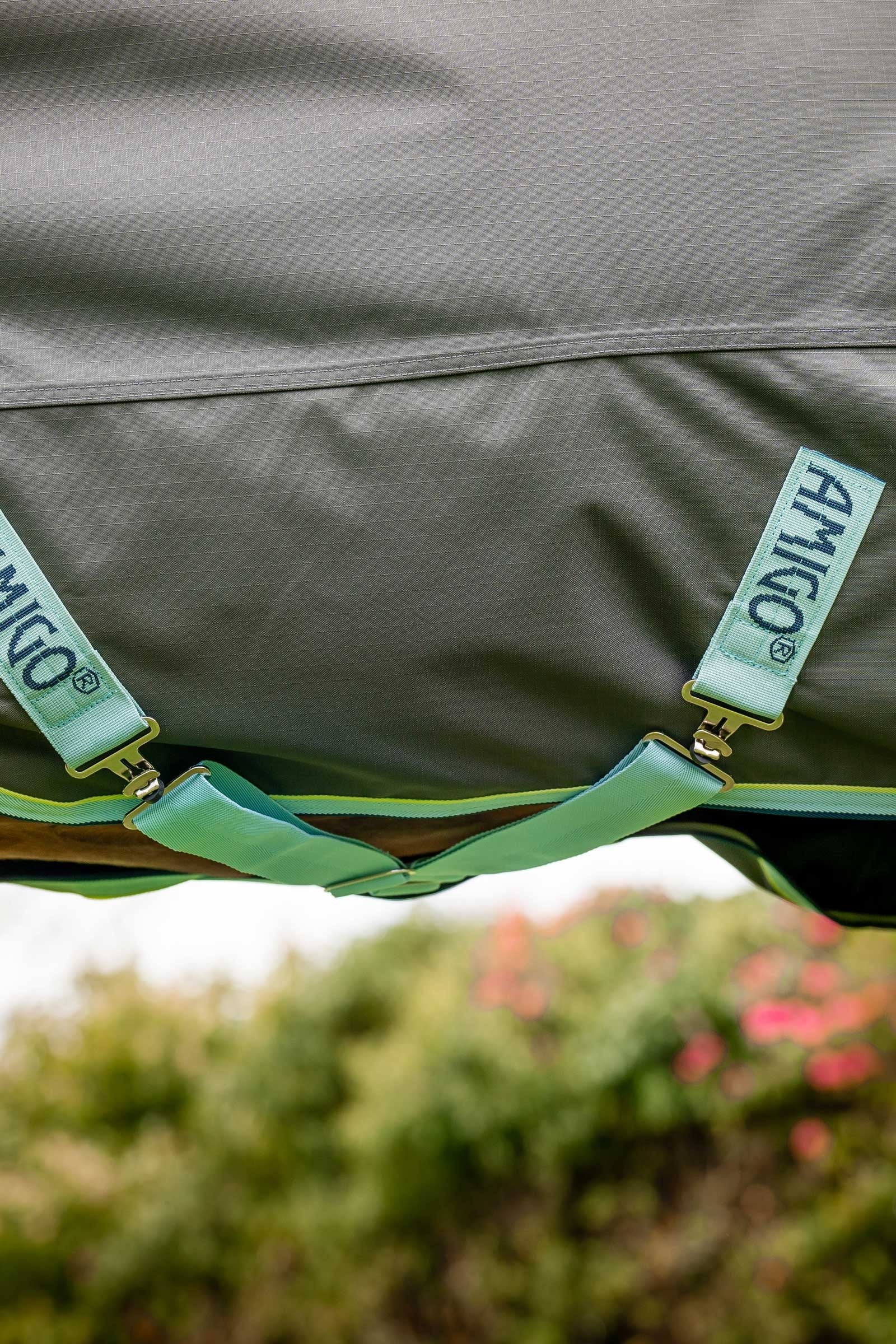 Horseware Amigo Hero Ripstop Plus Turnout Rug With Detachable Neck, 200g Horse Rugs